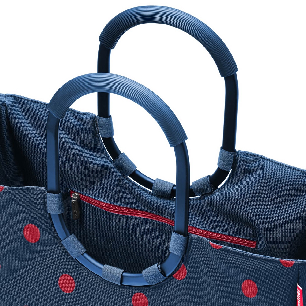 reisenthel - loopshopper L - frame mixed dots red