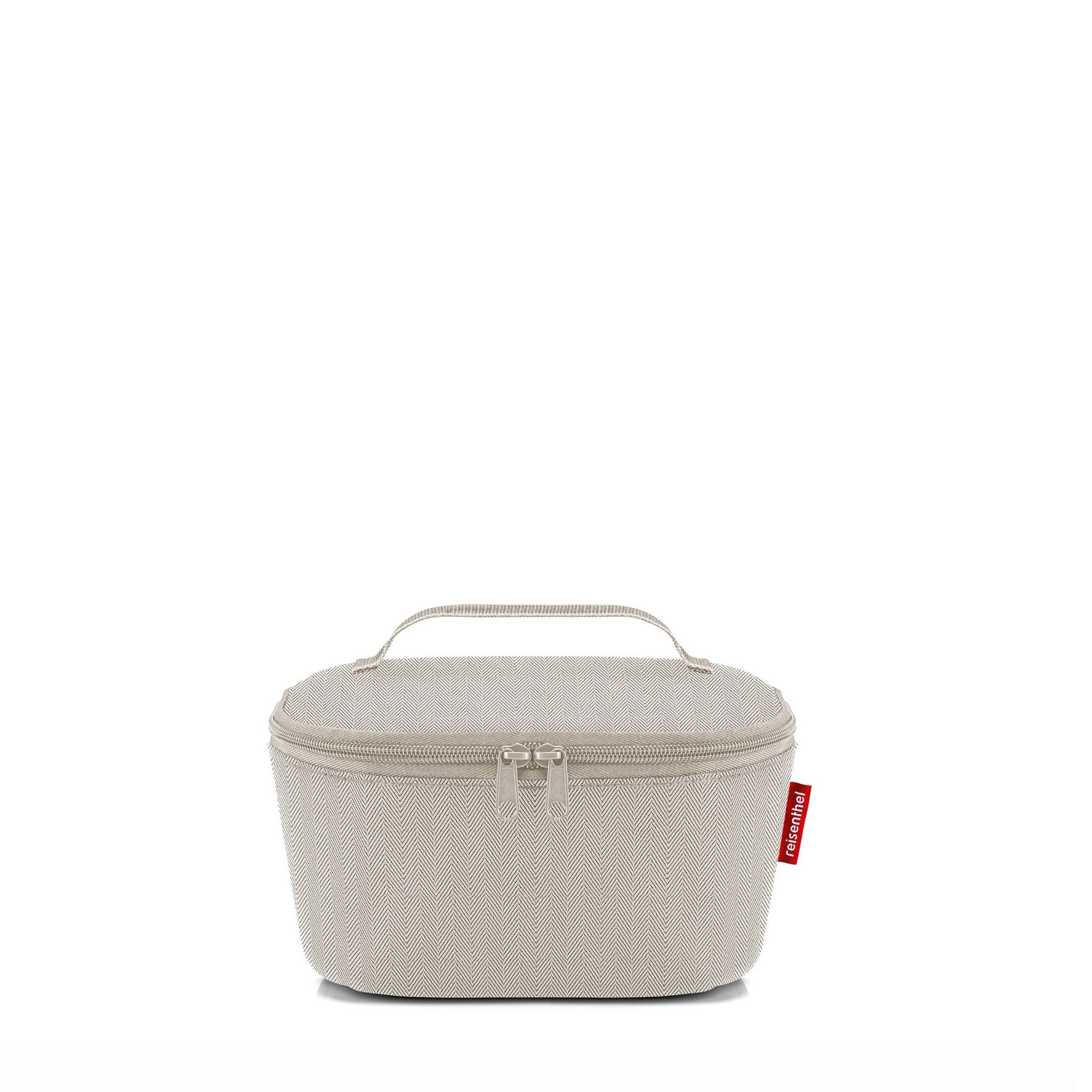 reisenthel - coolerbag S pocket - herringbone sand
