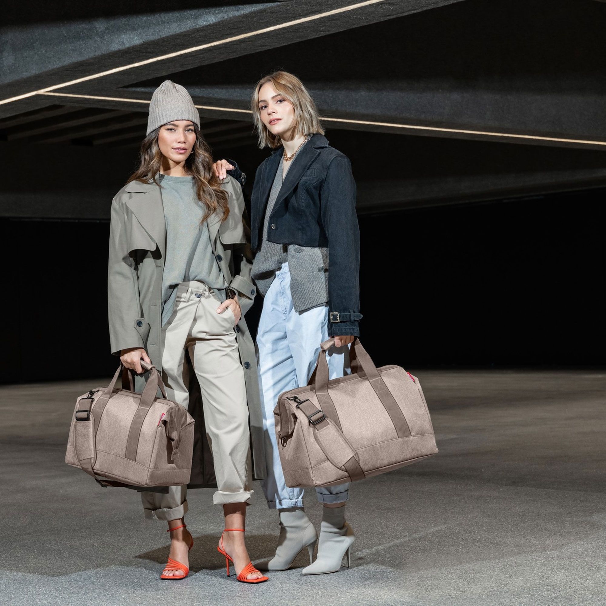 reisenthel - allrounder L - herringbone mokka