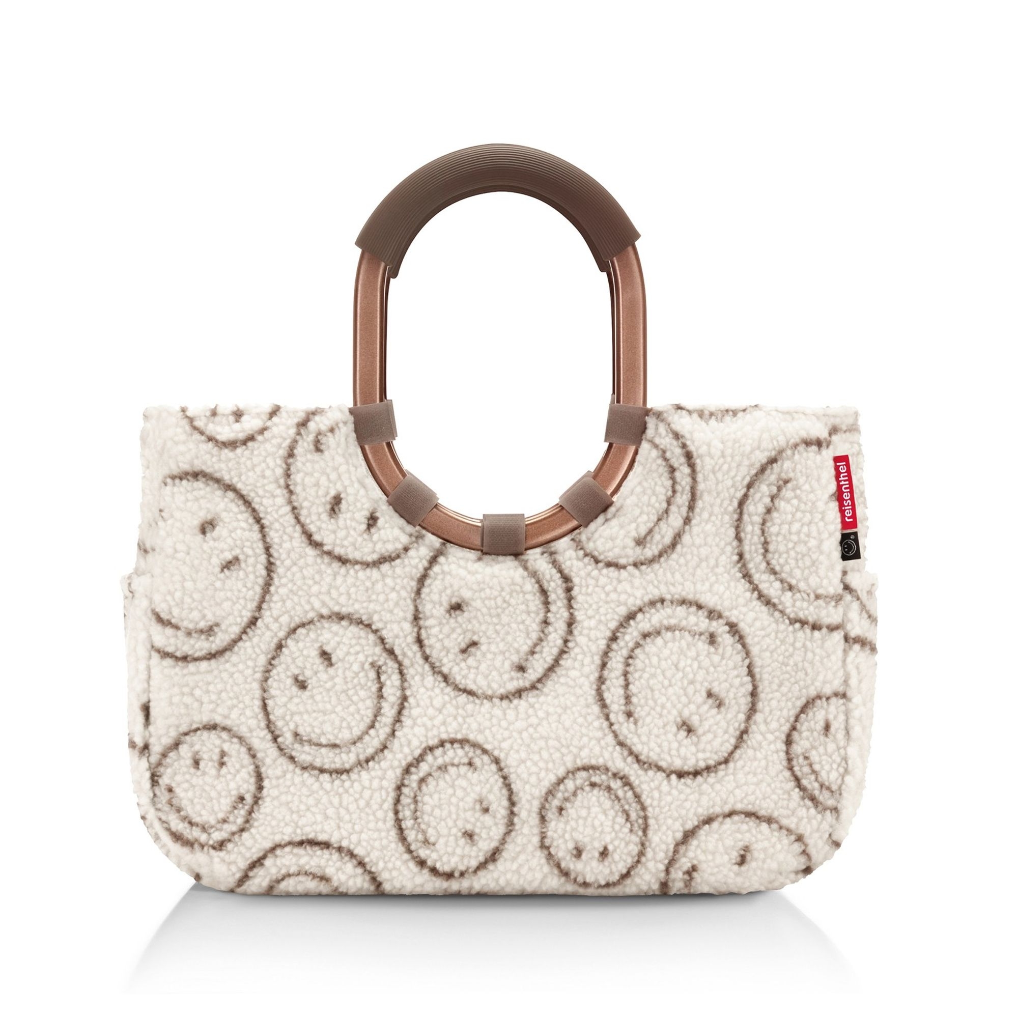 reisenthel - loopshopper M - smiley ® teddy chocolate