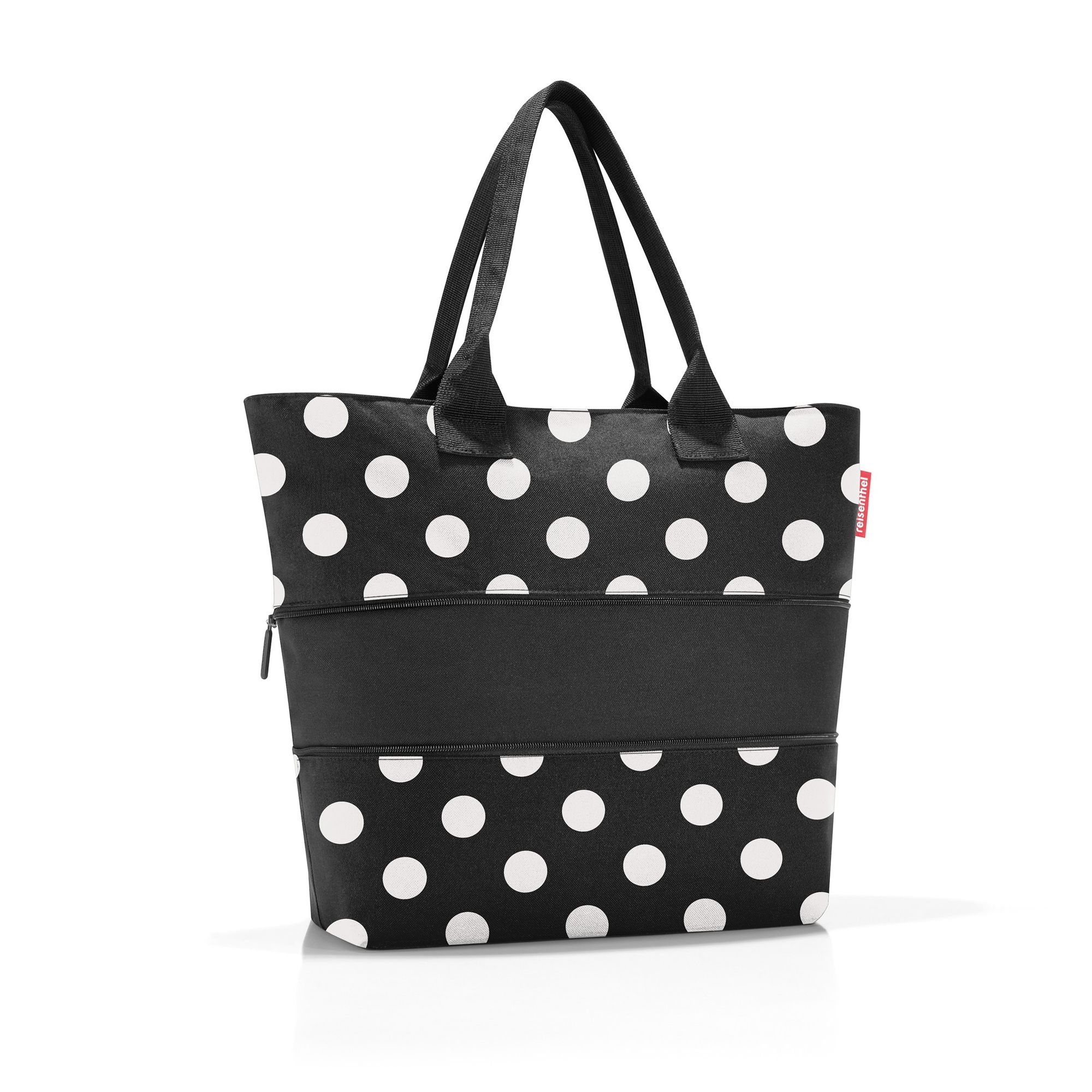 reisenthel shopper e1 dots white