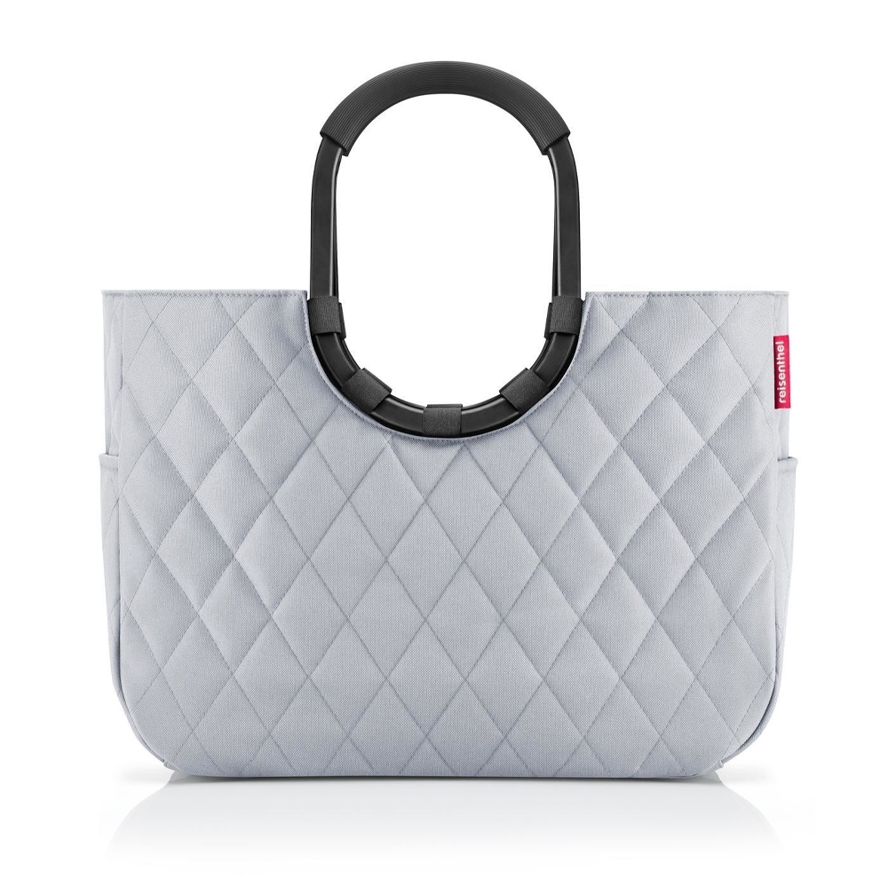 reisenthel - loopshopper L - frame rhombus light grey