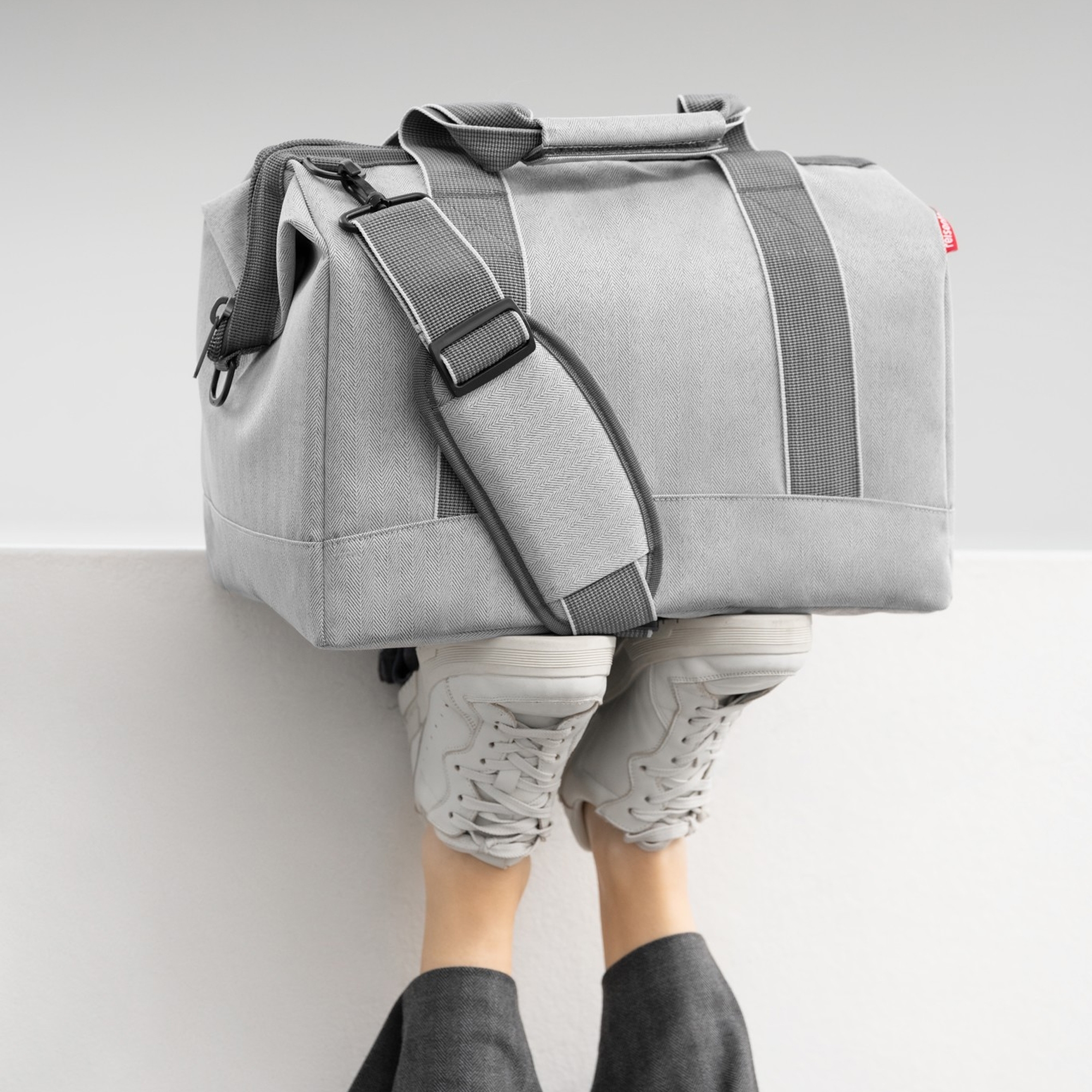 reisenthel - allrounder M - herringbone grey reisenthel - allrounder M - herringbone grey