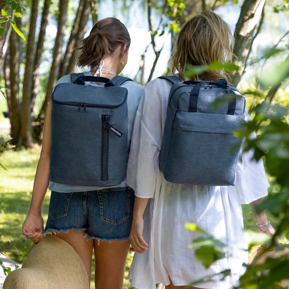 reisenthel - allday backpack m - twist blue