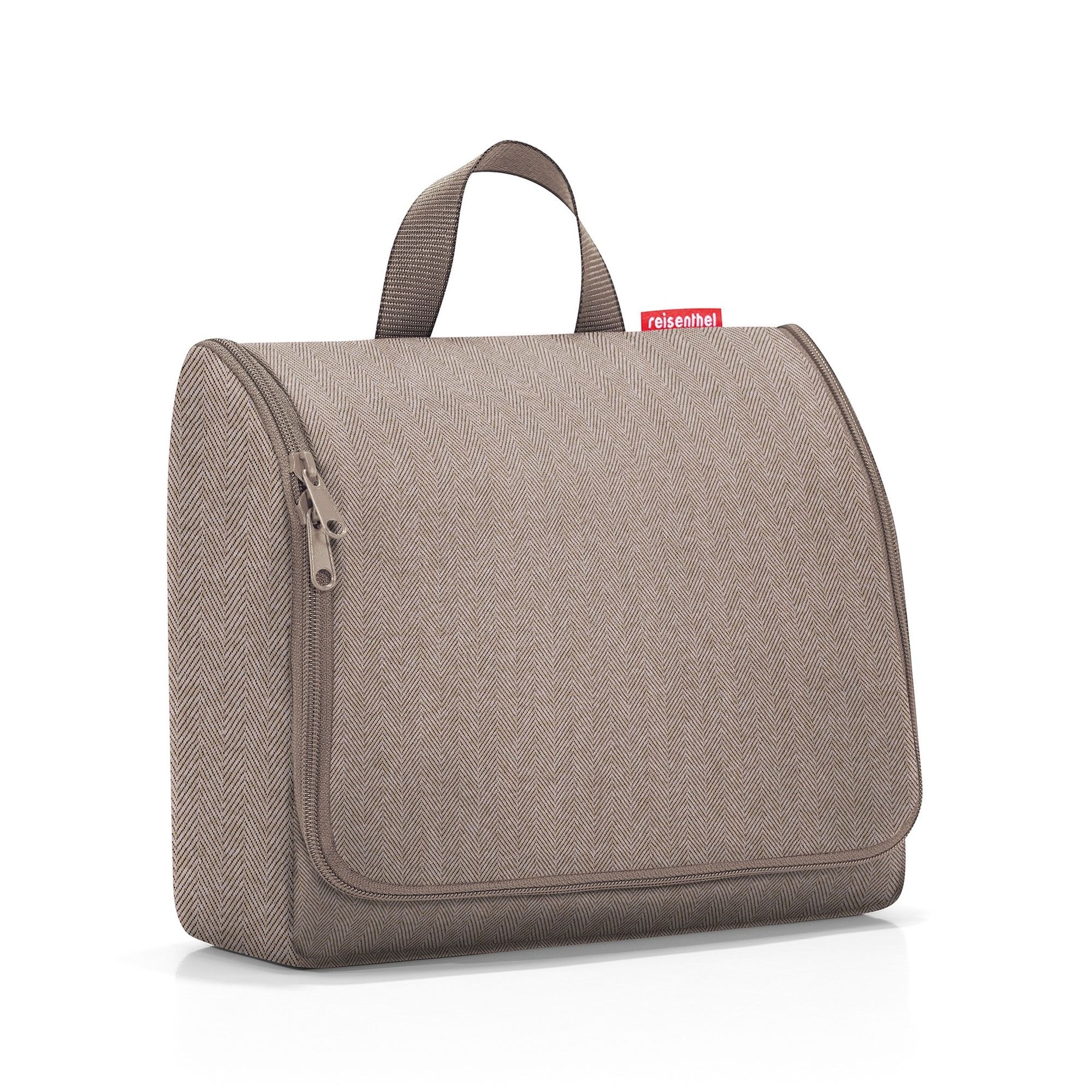 reisenthel - toiletbag XL - herringbone mokka