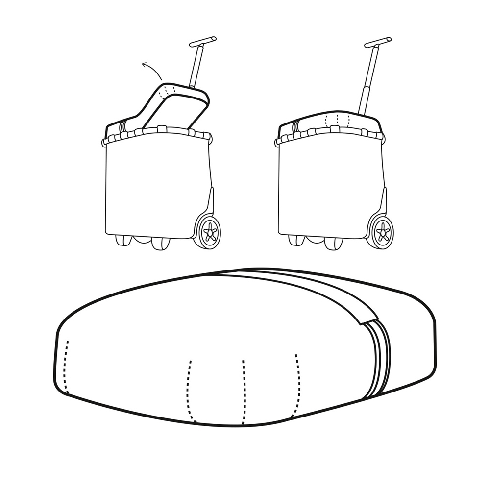 reisenthel - carrycruiser cover - red