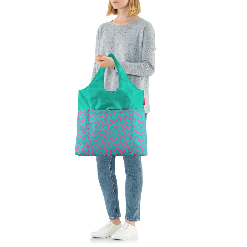 reisenthel - mini maxi shopper plus - signature spectra green