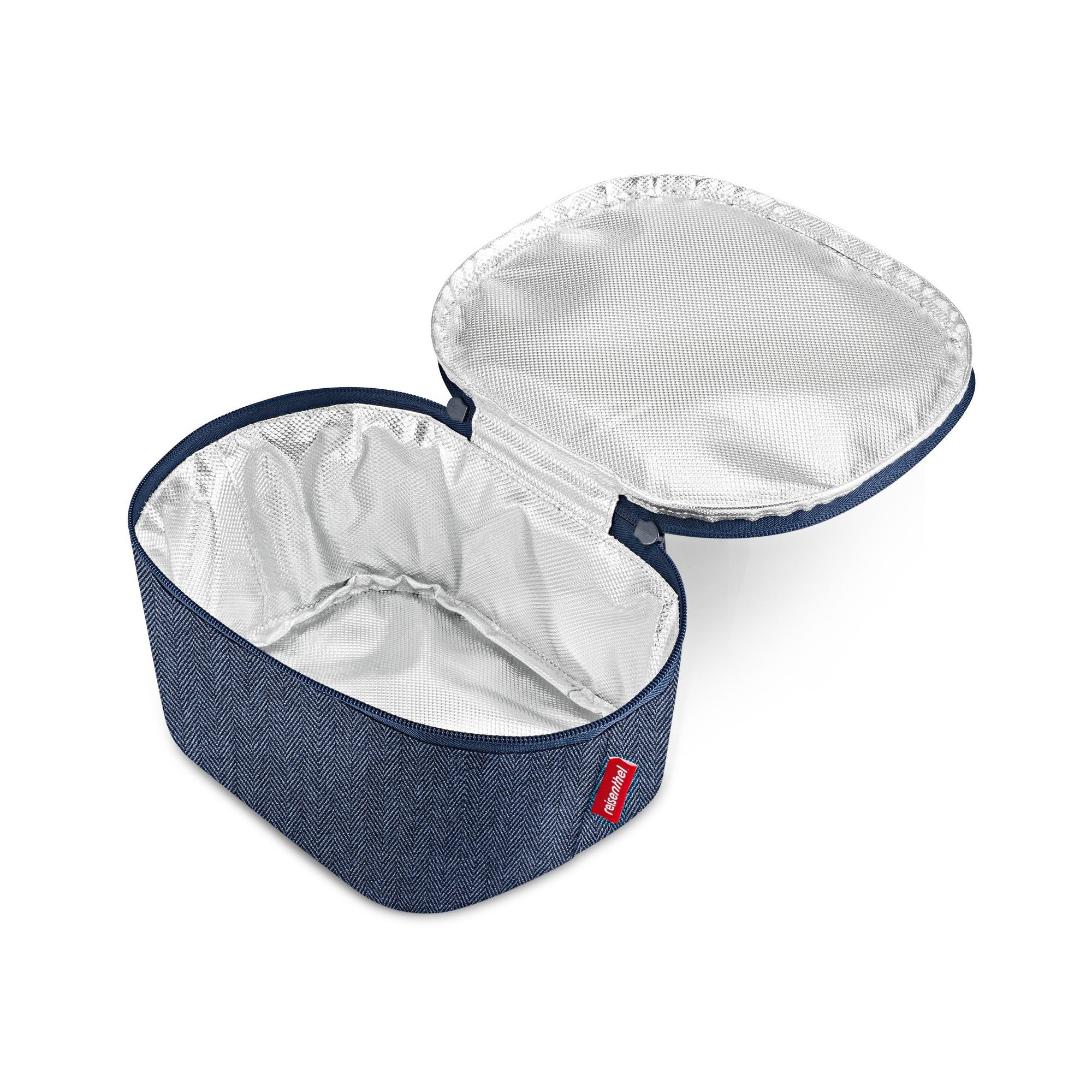 reisenthel - coolerbag S pocket - herringbone dark blue
