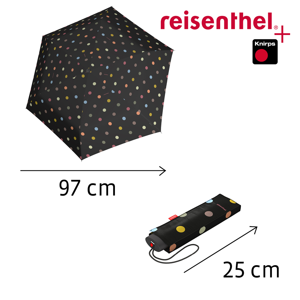 reisenthel - umbrella pocket mini - dots
