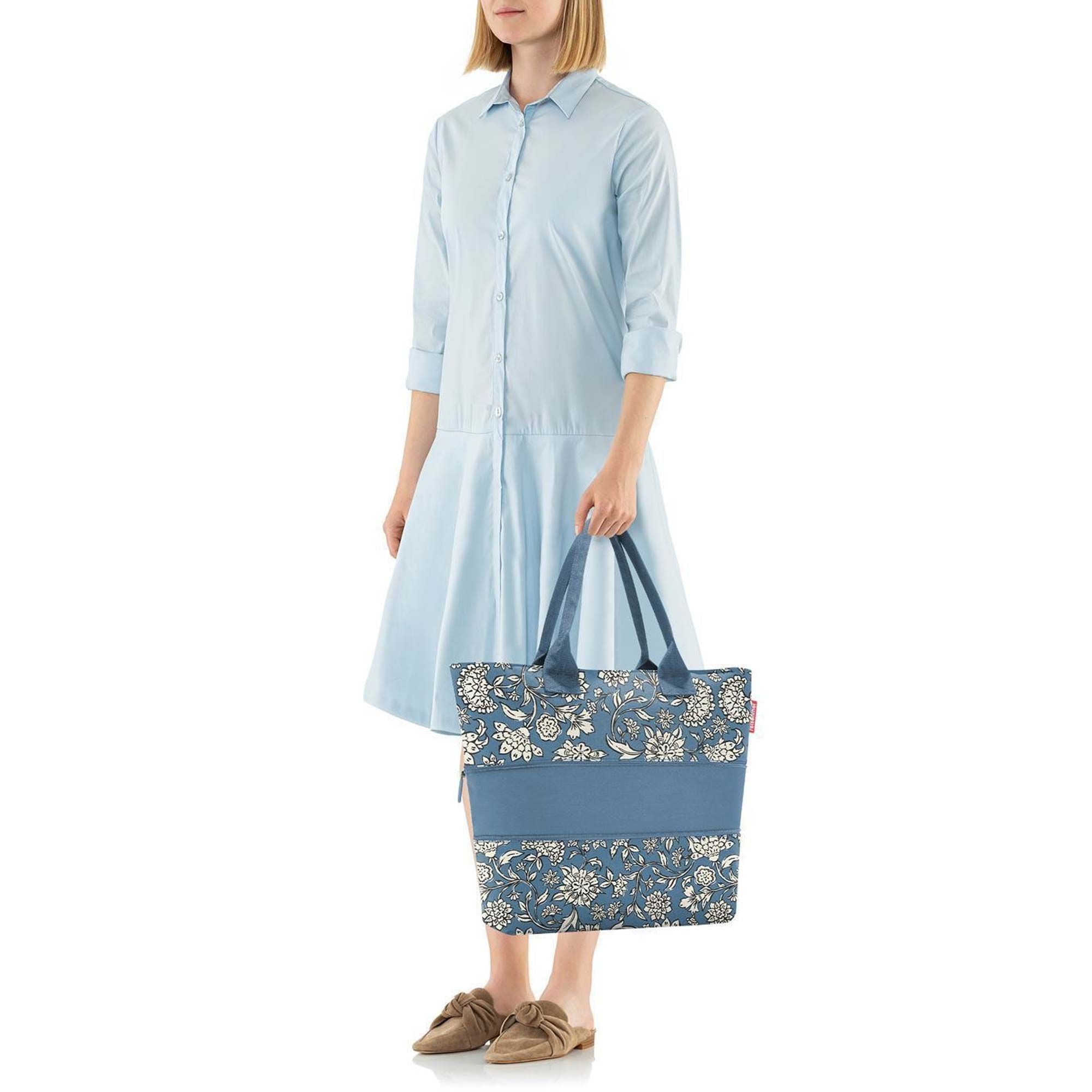 reisenthel - shopper e1 - dahlia blue