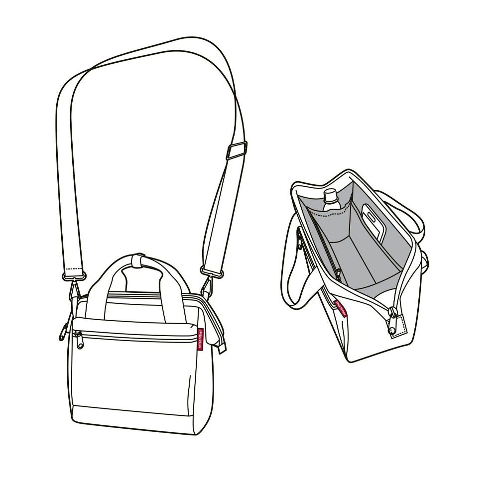 reisenthel - allrounder cross - signature navy reisenthel - allrounder cross - signature navy