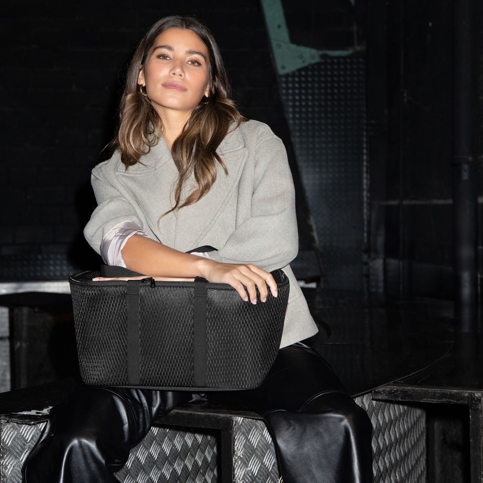 reisenthel - coolerbag - mesh black reisenthel - coolerbag - mesh black