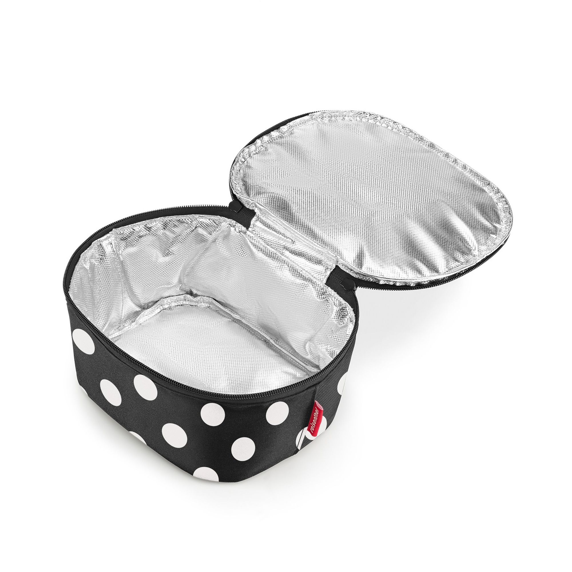 reisenthel - coolerbag S pocket -dots white