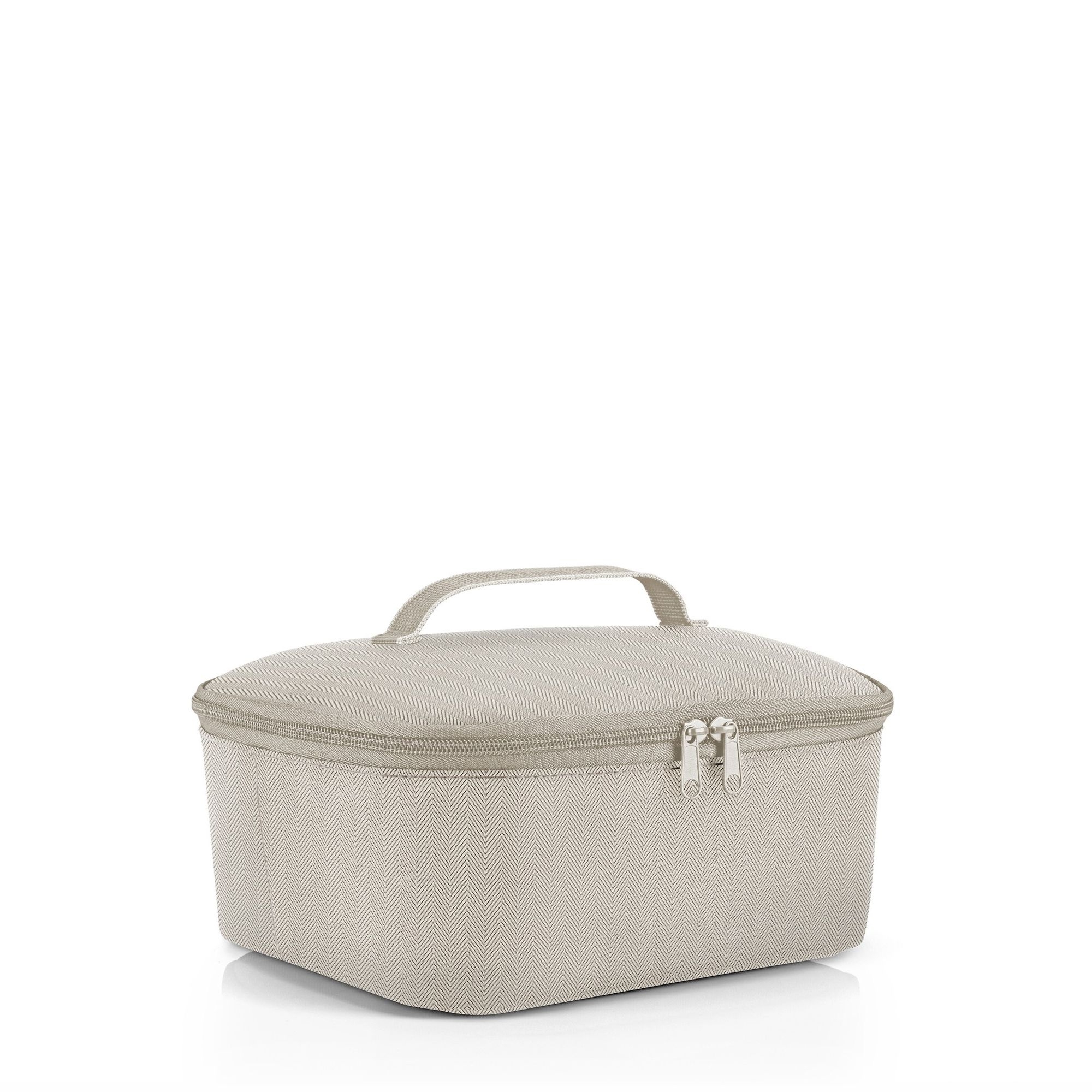 reisenthel - coolerbag M pocket - herringbone sand