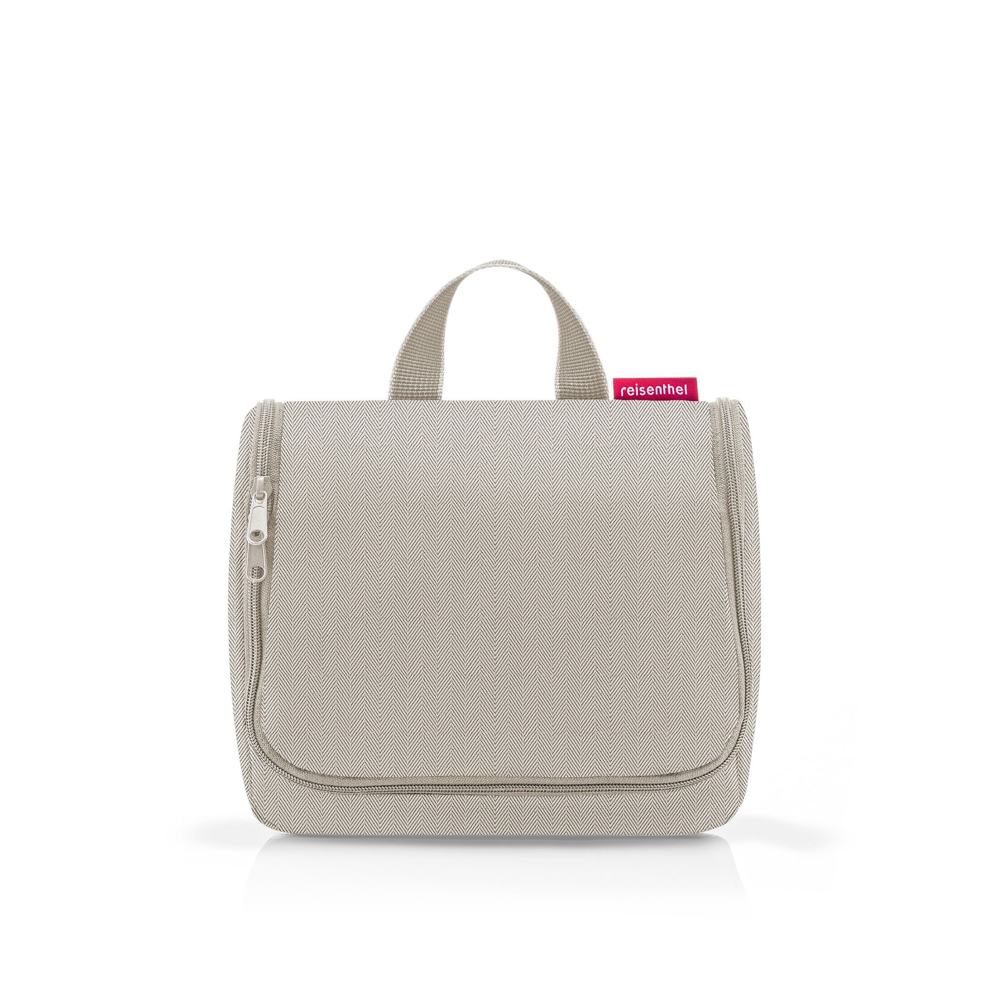 reisenthel - toiletbag - herringbone sand