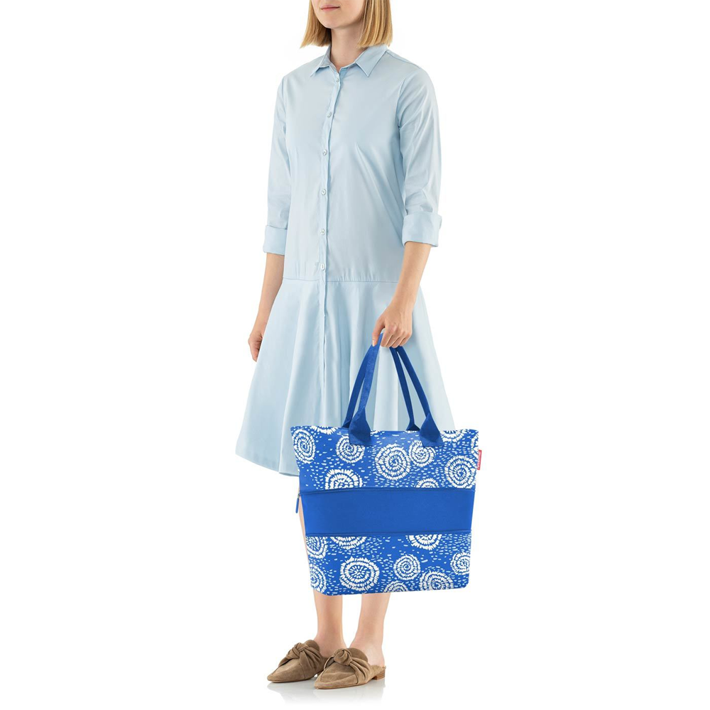 reisenthel - shopper e1 - batik strong blue