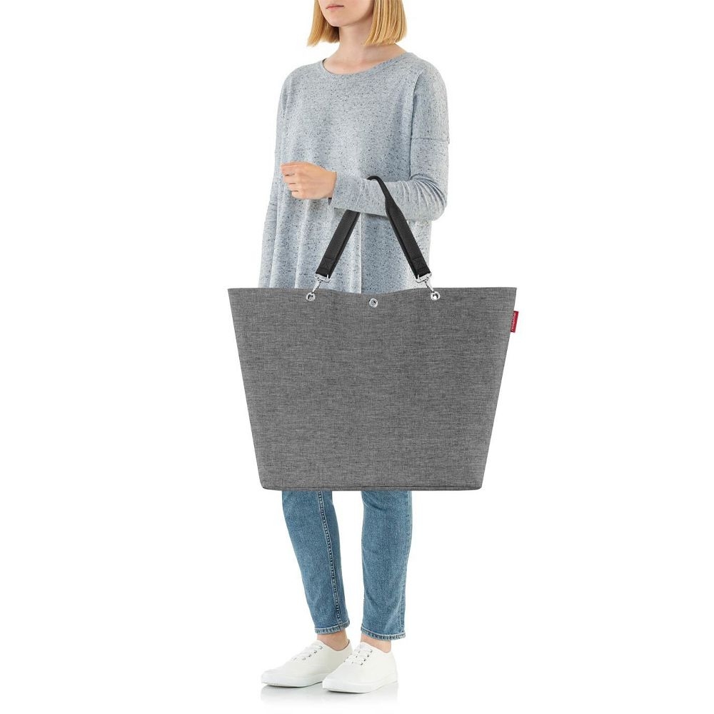 reisenthel - shopper XL - twist silver
