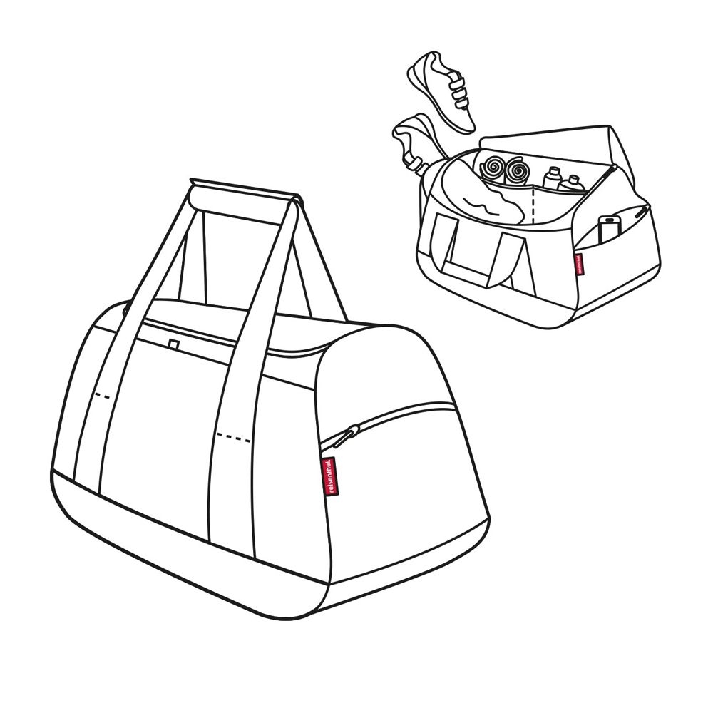 reisenthel - activitybag - twist silver