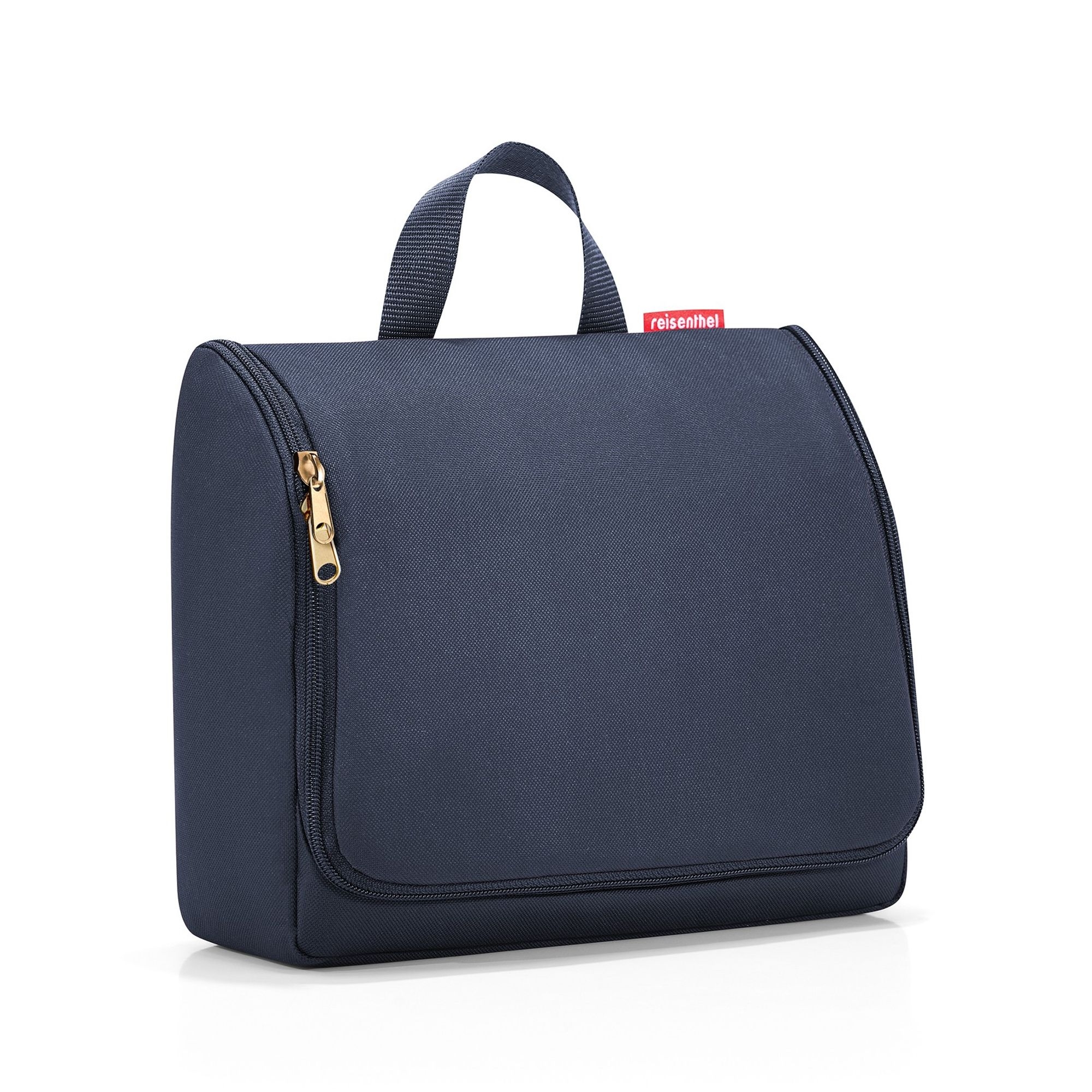 Dunkelblaue Reisenthel Kulturtasche mit Henkel