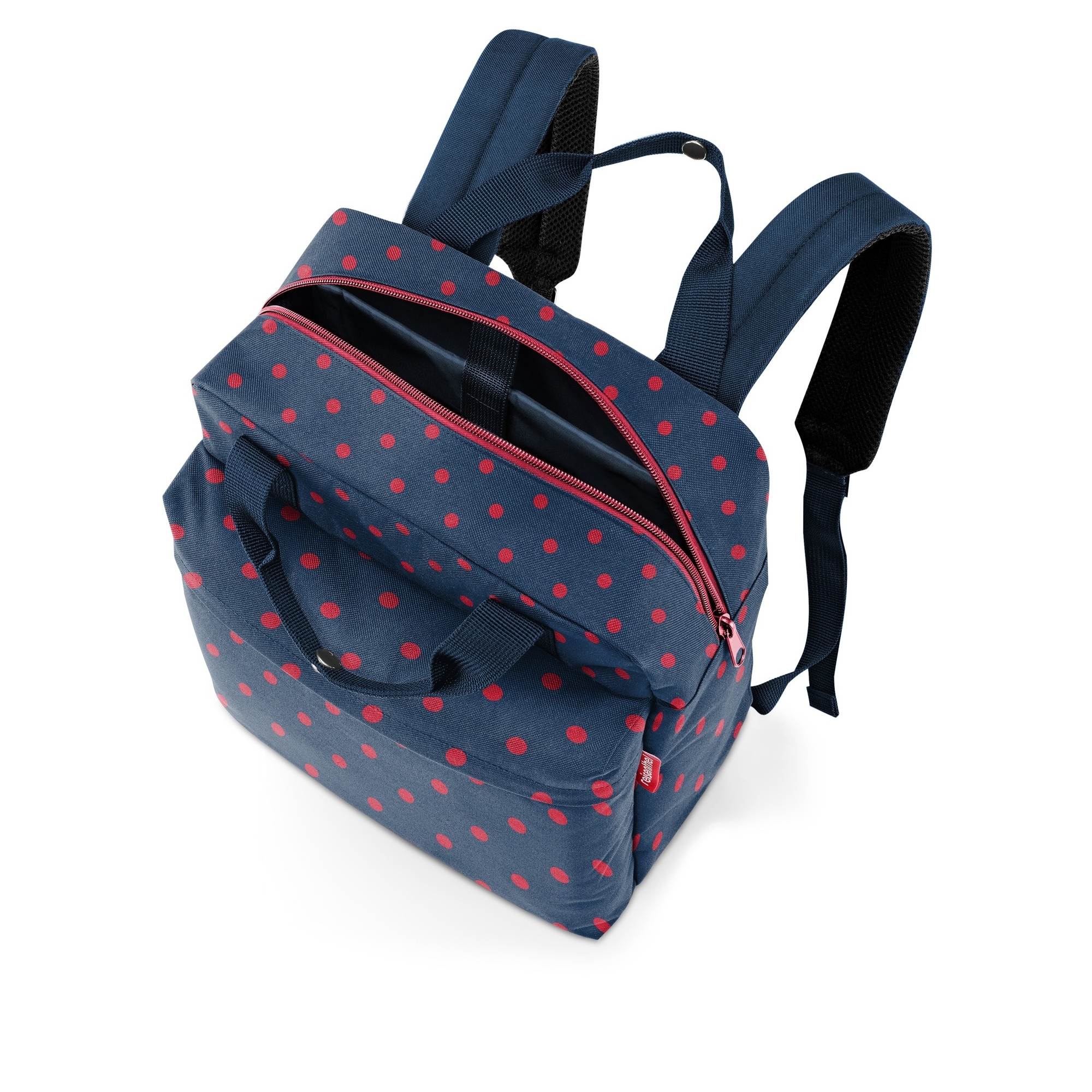 reisenthel - allday backpack m - mixed dots red reisenthel - allday backpack m - mixed dots red
