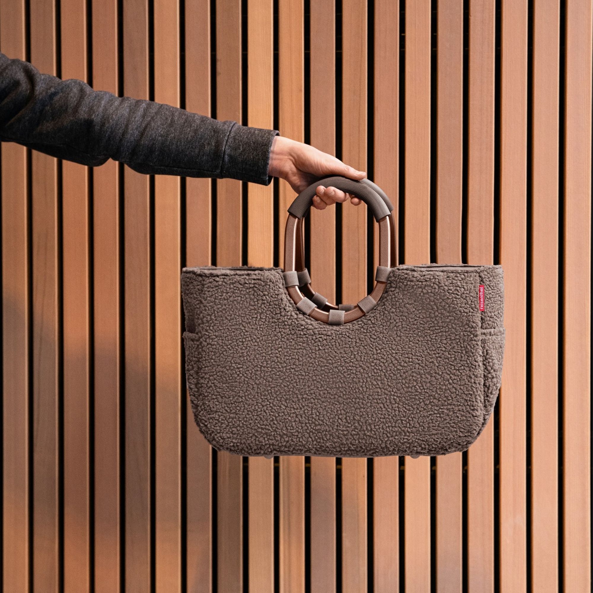 reisenthel - loopshopper M -  teddy chocolate