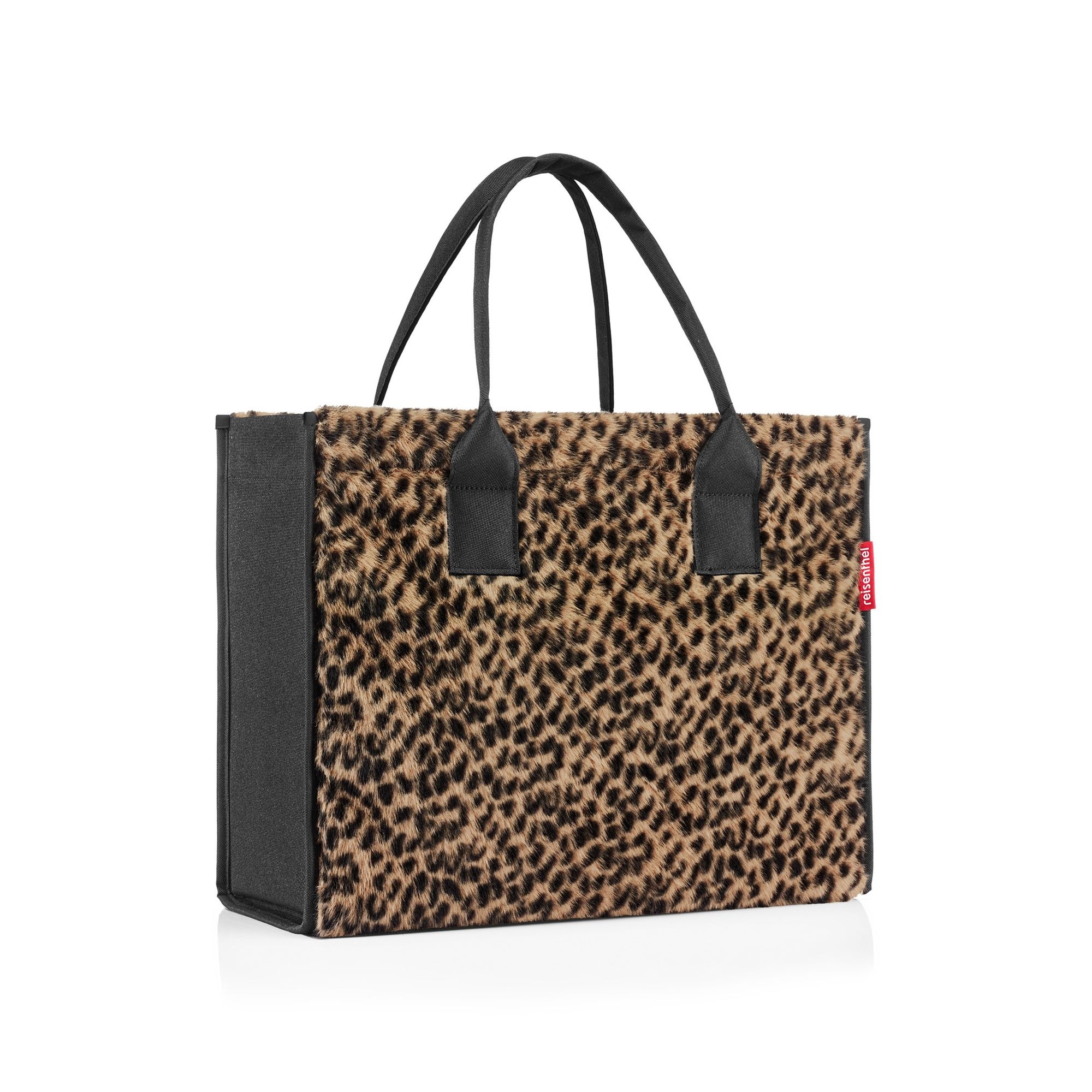 reisenthel - daily shopper - leo fake fur