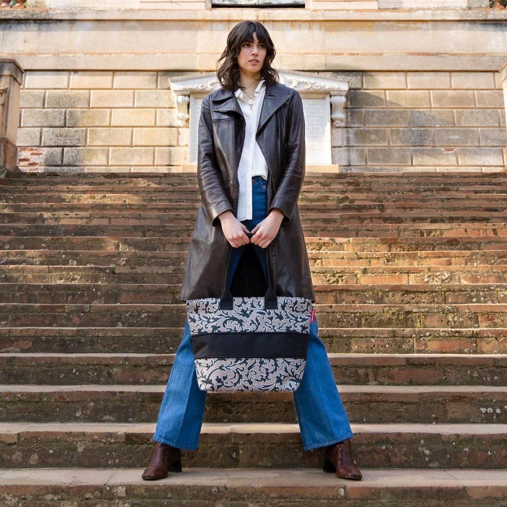 reisenthel - shopper e1 - baroque marble