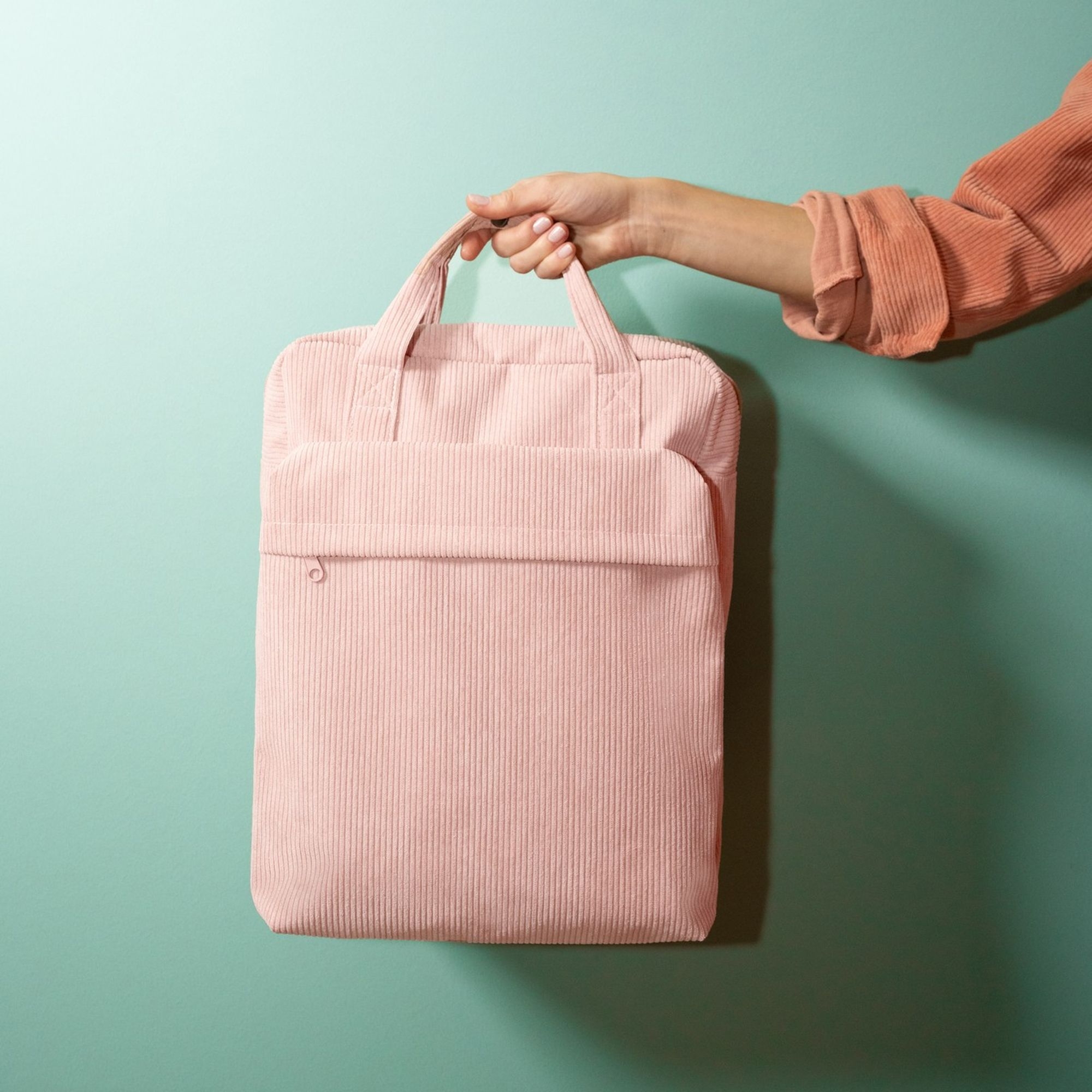 reisenthel - allday backpack m - cord blush reisenthel - allday backpack m - cord blush