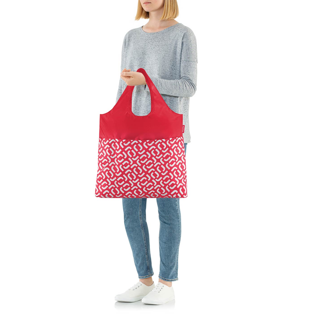 reisenthel - mini maxi shopper plus - signature red reisenthel - mini maxi shopper plus - signature red