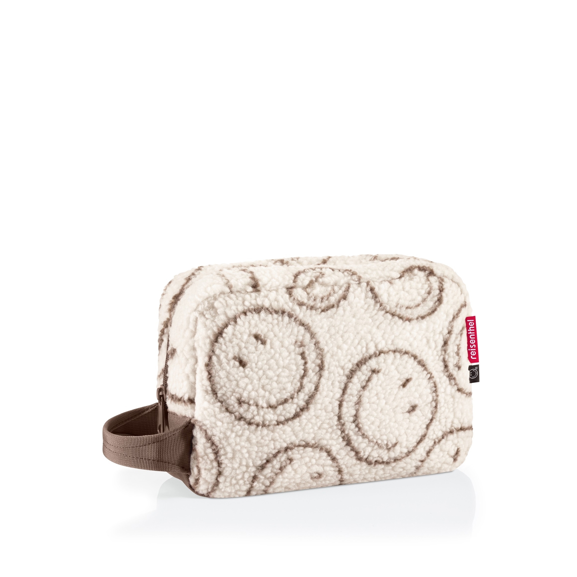 reisenthel - cosmeticpouch M - smiley ® teddy chocolate