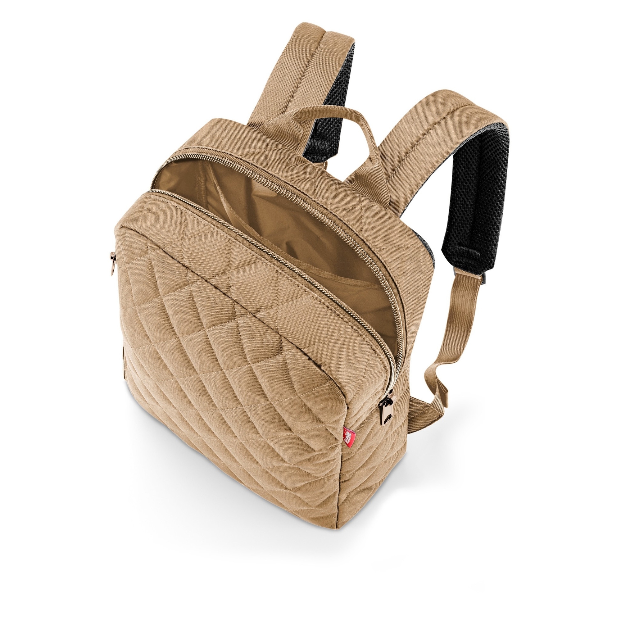 reisenthel - classic backpack M - rhombus ginger