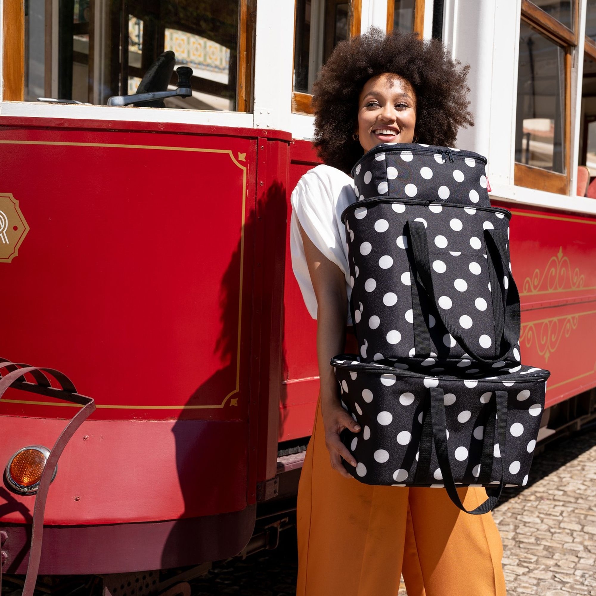 reisenthel - beautycase - dots white reisenthel - beautycase - dots white