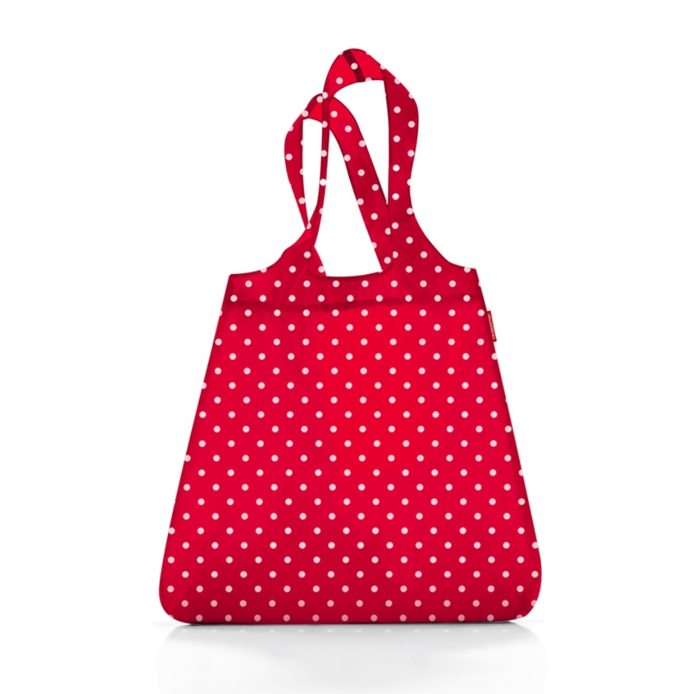 reisenthel - mini maxi shopper - mixed dots chilli red reisenthel - mini maxi shopper - mixed dots chilli red