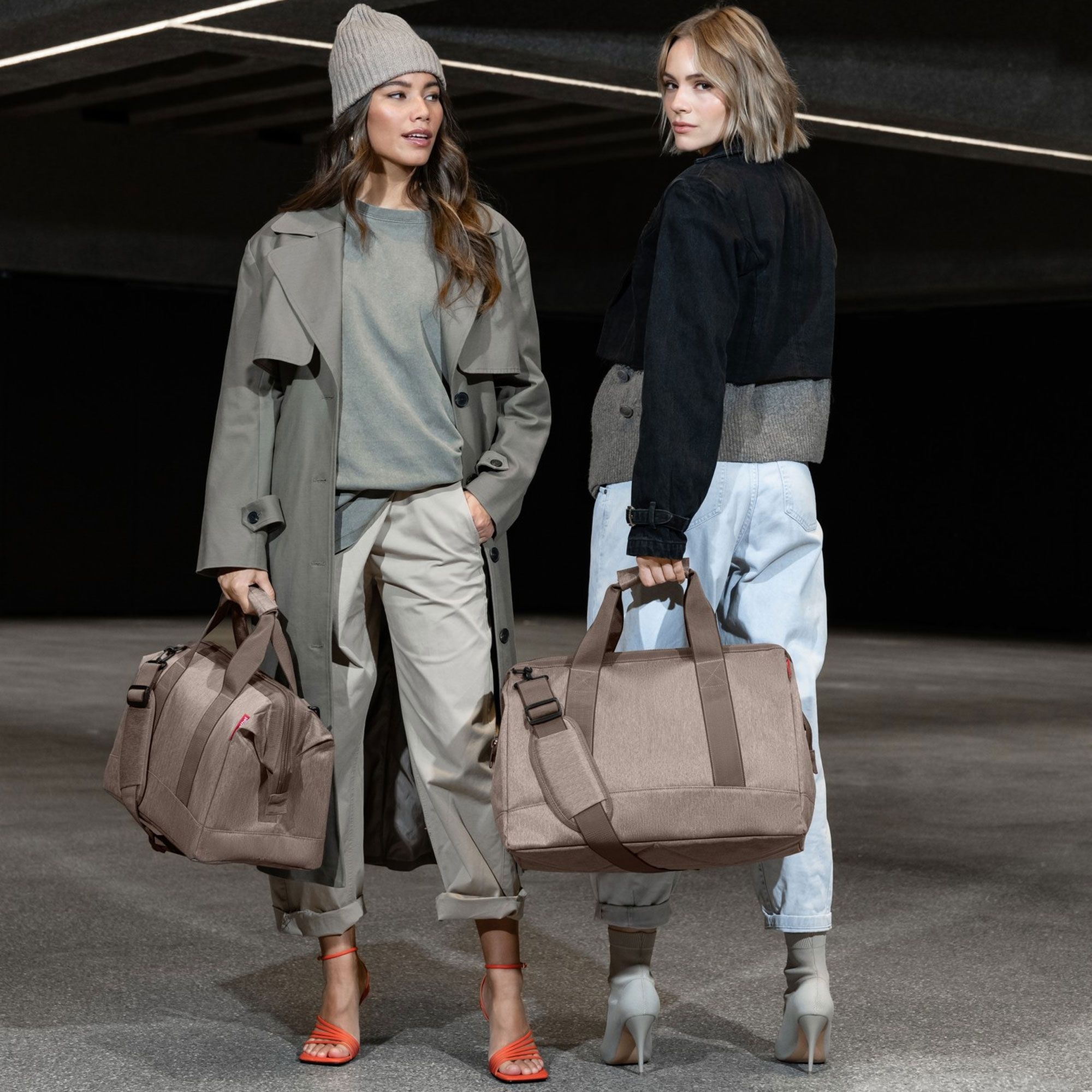 reisenthel - allrounder M - herringbone mokka