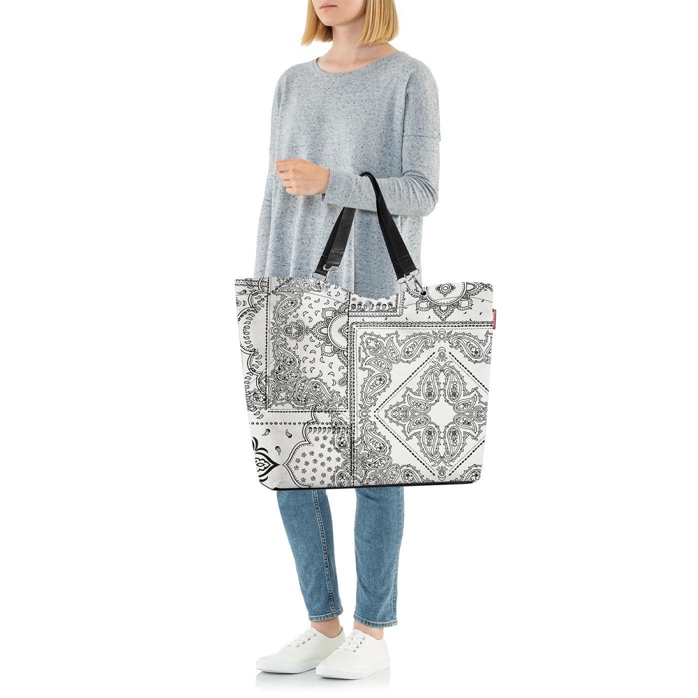 reisenthel - shopper XL - bandana white