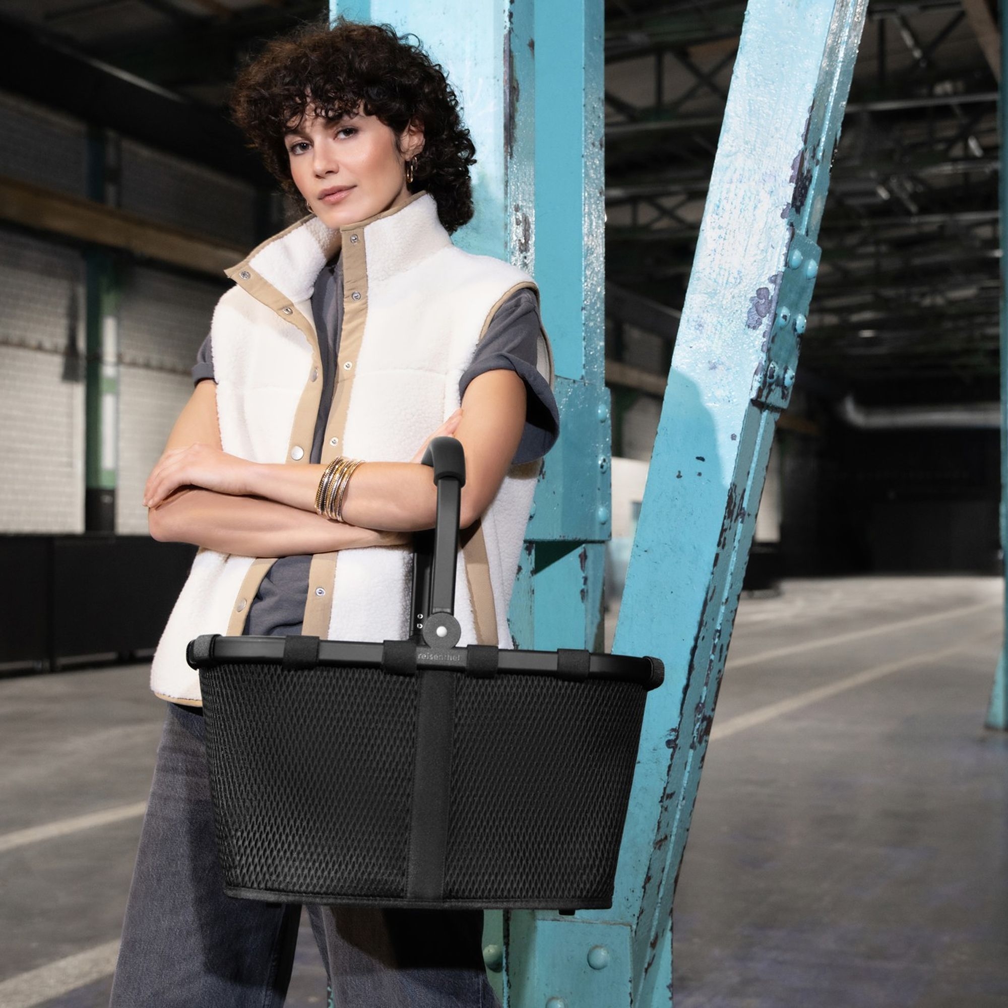 reisenthel - carrybag - frame mesh black reisenthel - carrybag - frame mesh black