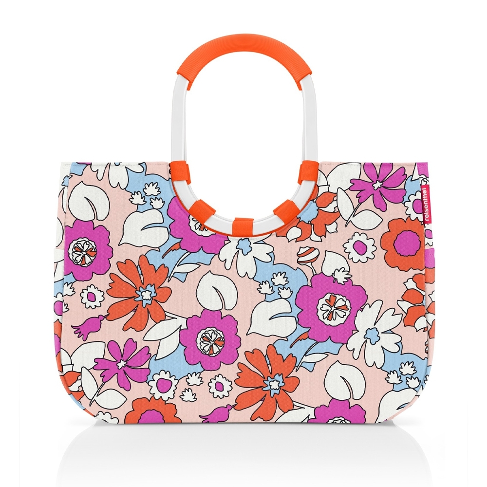 reisenthel - loopshopper L - frame florist peach