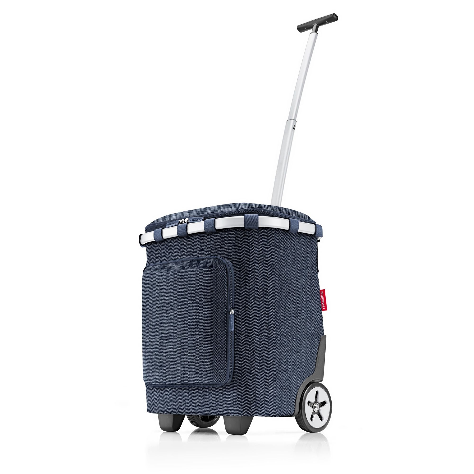 reisenthel - carrycruiser plus - herringbone dark blue