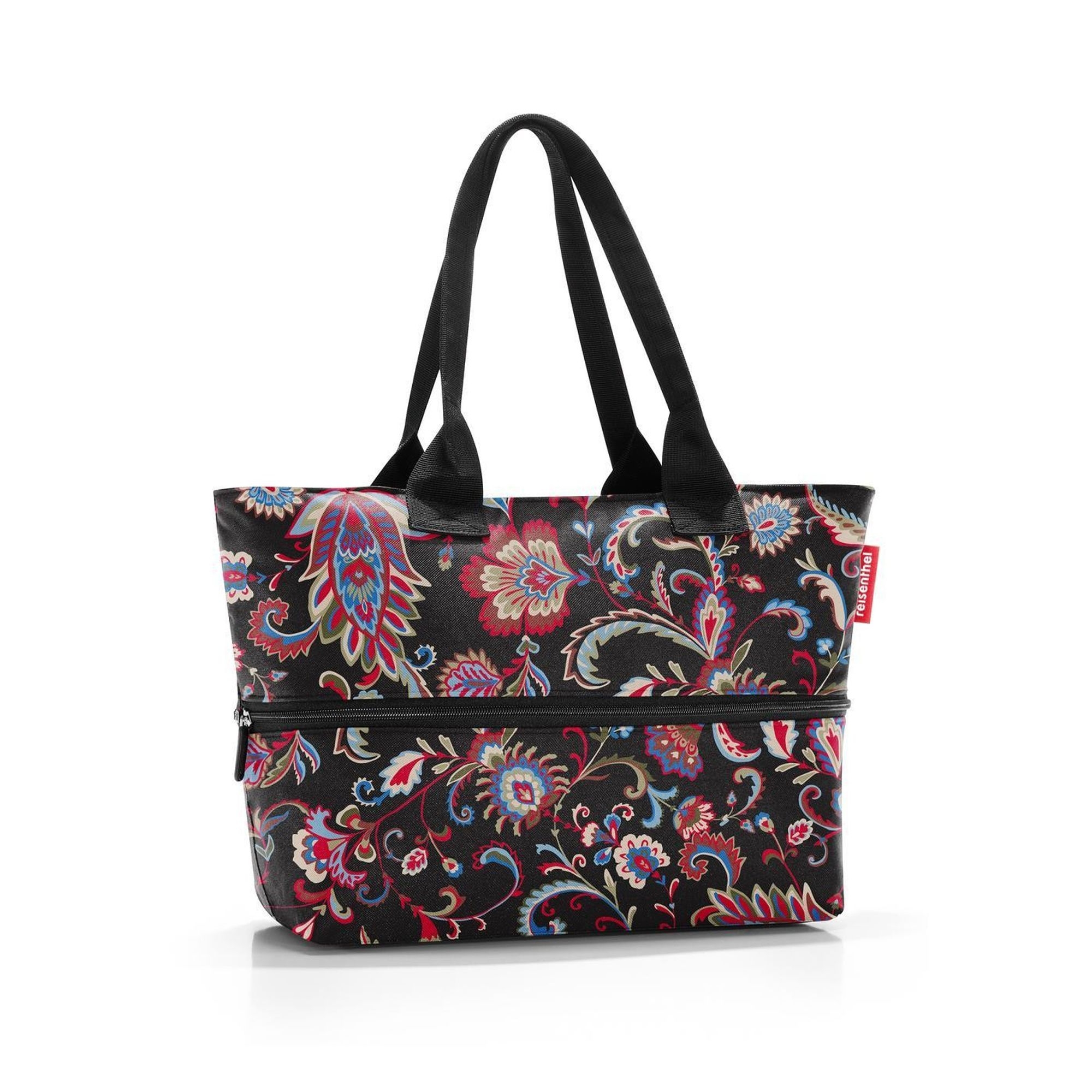 reisenthel - shopper e1 - paisley black