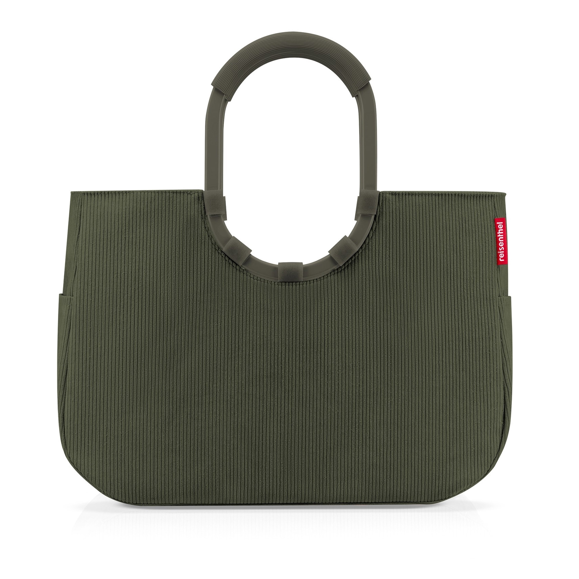 reisenthel - loopshopper L - cord dark matcha