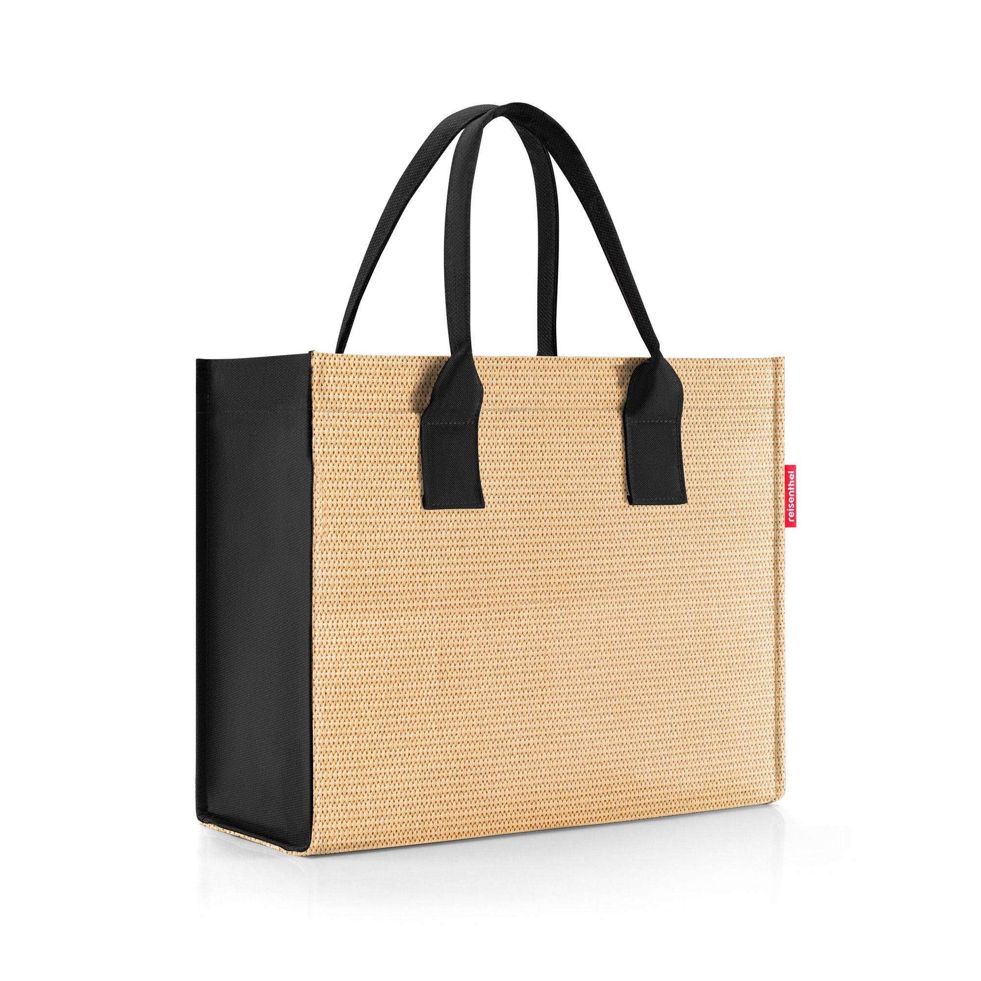 reisenthel - daily shopper - raffia black reisenthel - daily shopper - raffia black