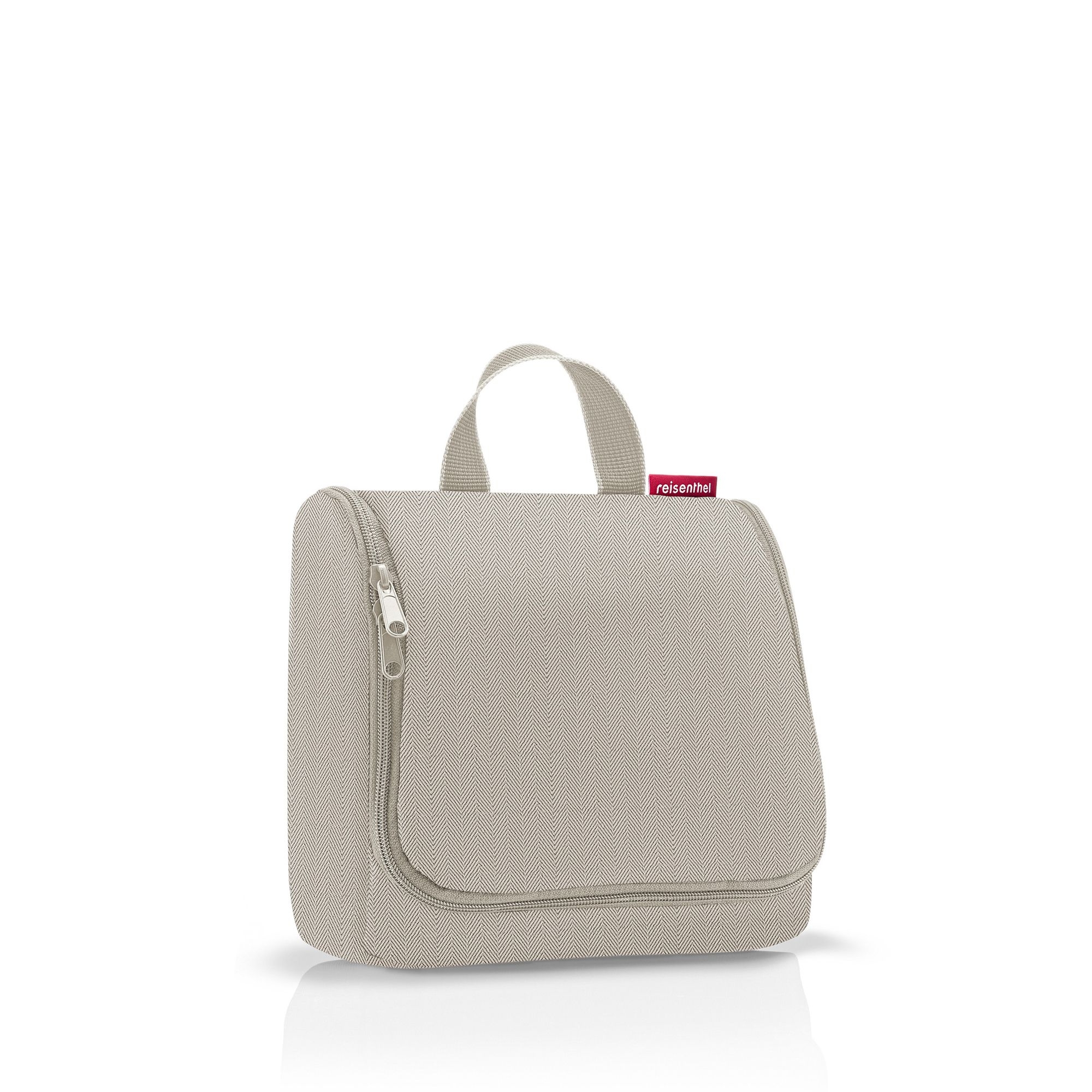 reisenthel - toiletbag - herringbone sand
