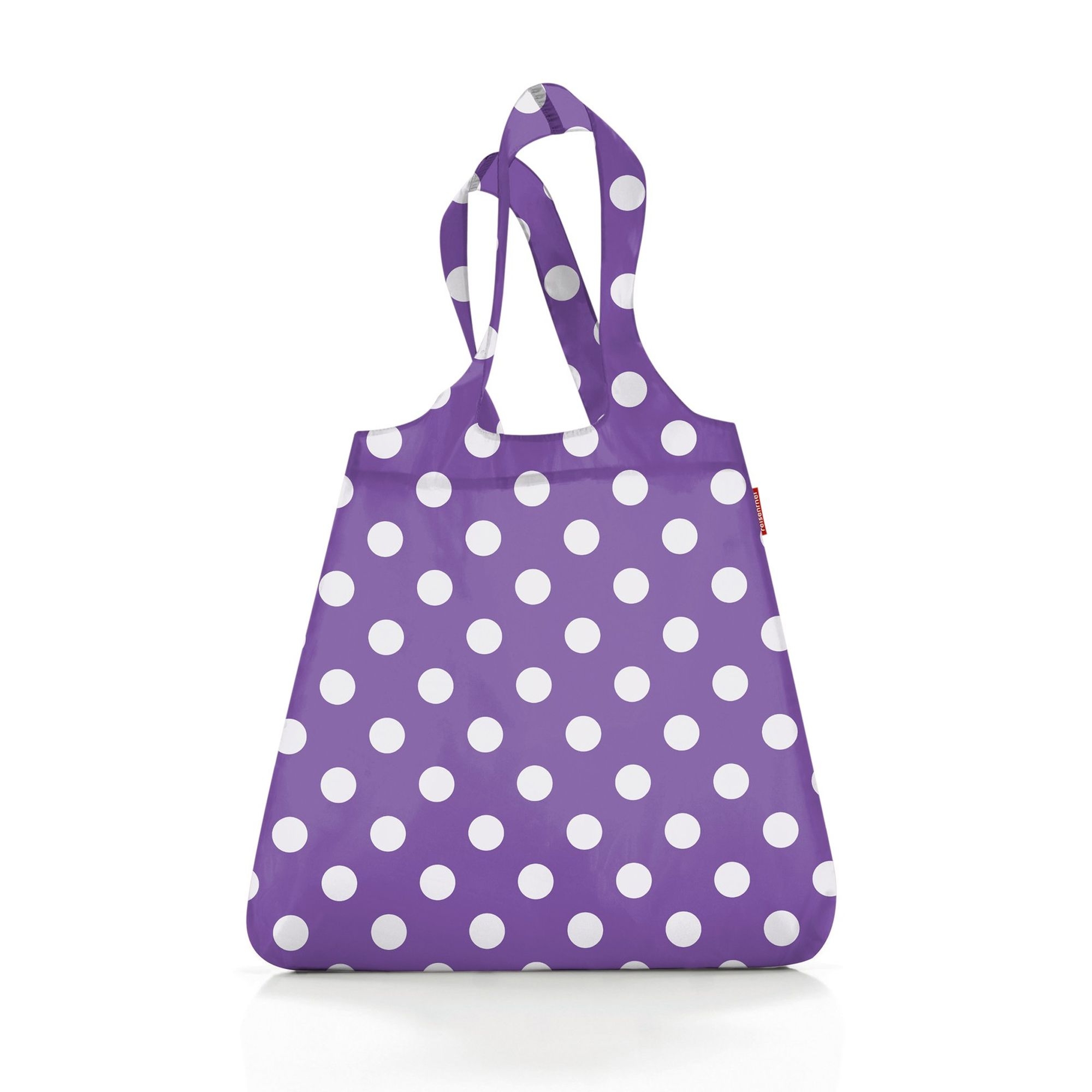 reisenthel - mini maxi shopper - dots white purple