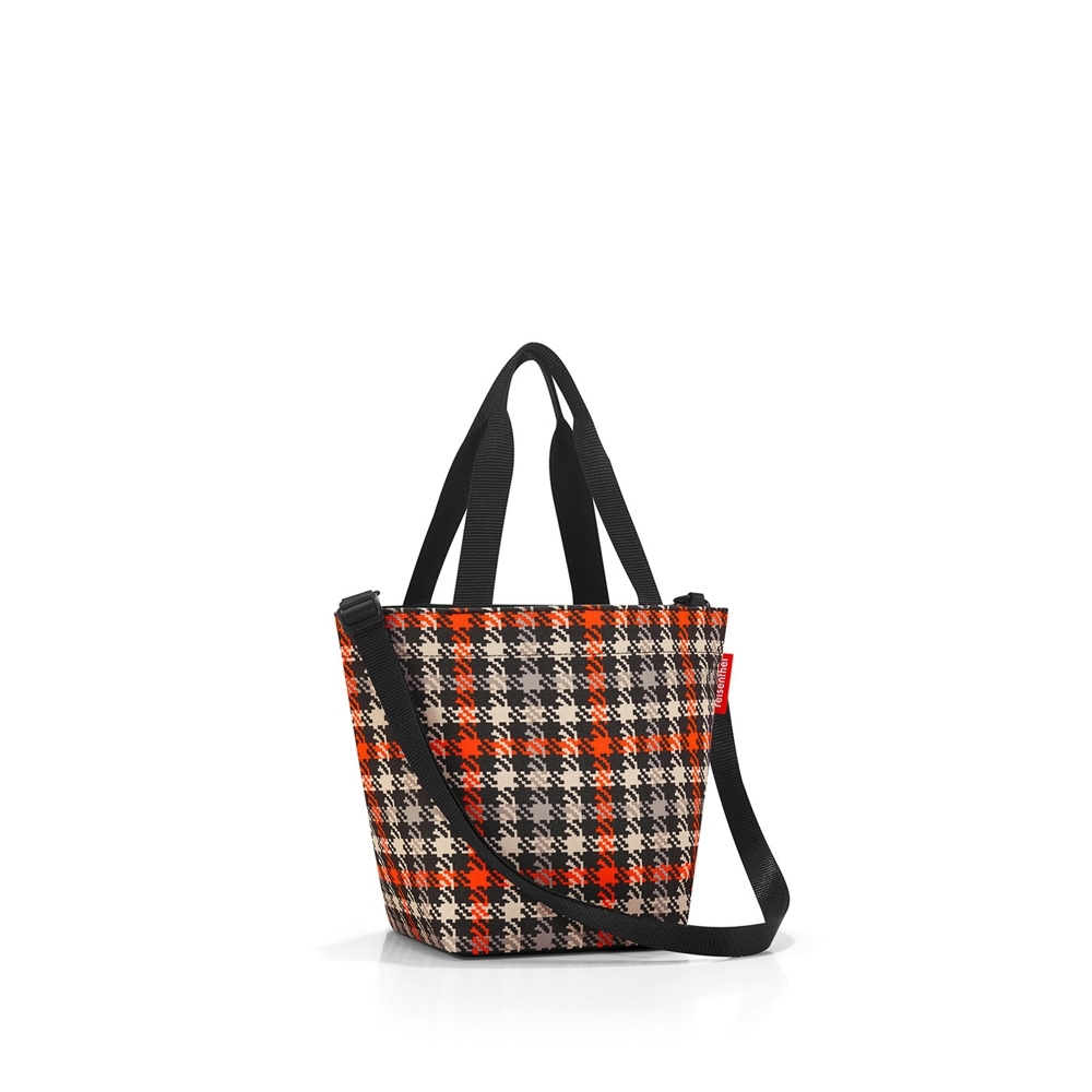reisenthel - shopper XS - glencheck red