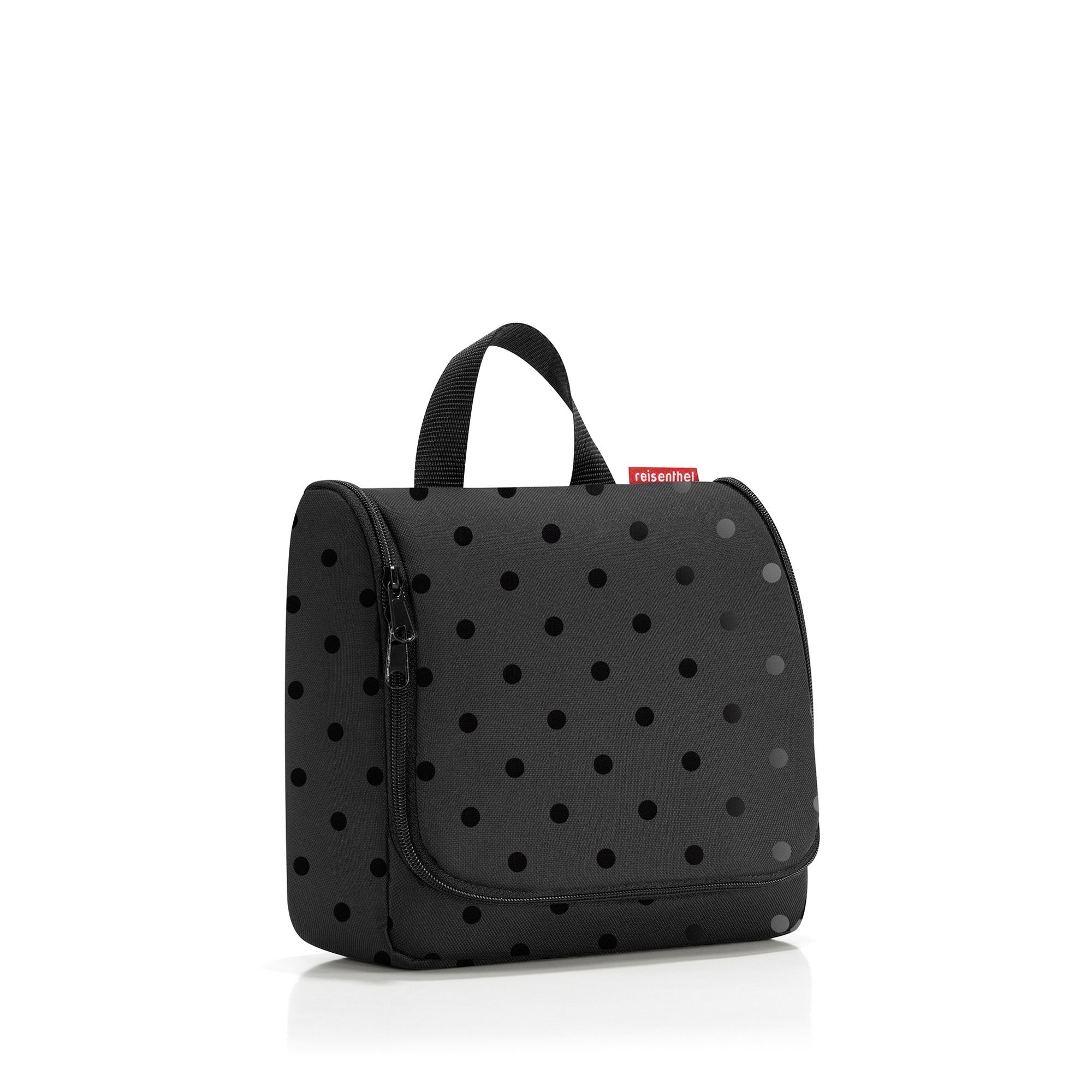 reisenthel - toiletbag - glossy dots black
