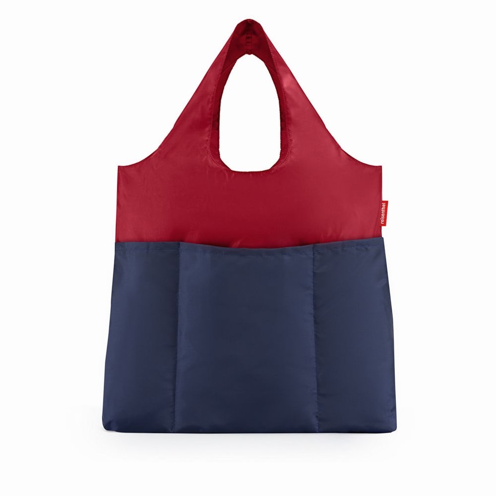 reisenthel - mini maxi shopper plus - dunkelblau/bordeaux