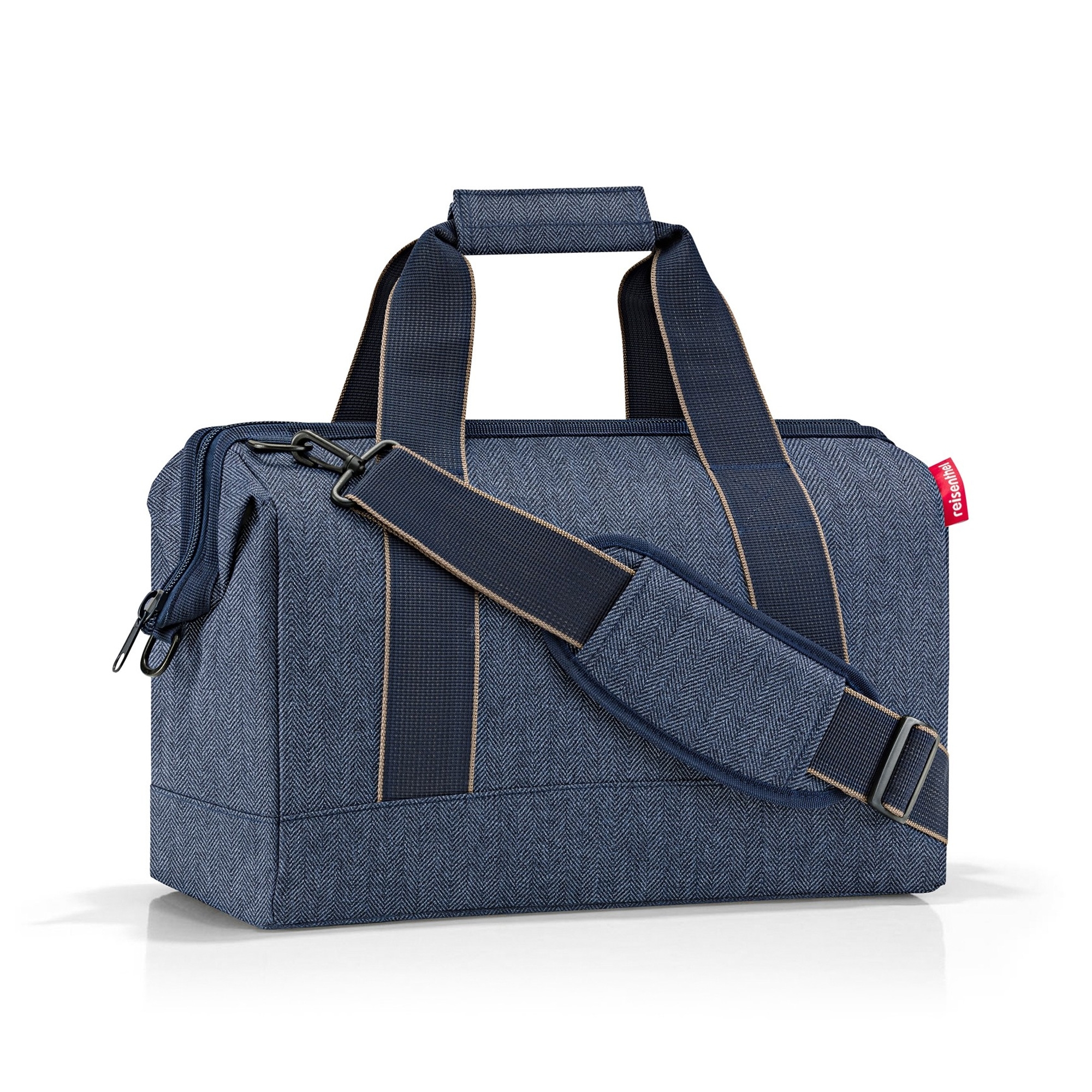 reisenthel - allrounder M - herringbone dark blue