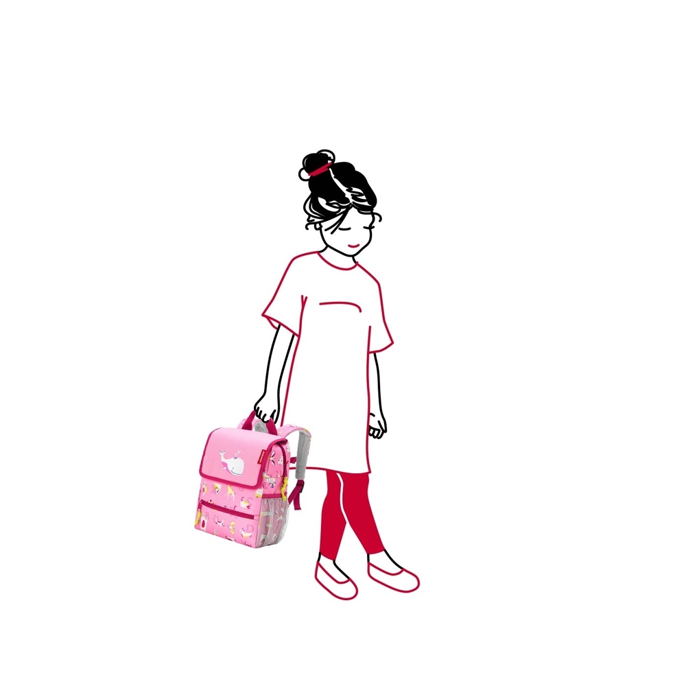reisenthel - backpack - kids - abc friends pink