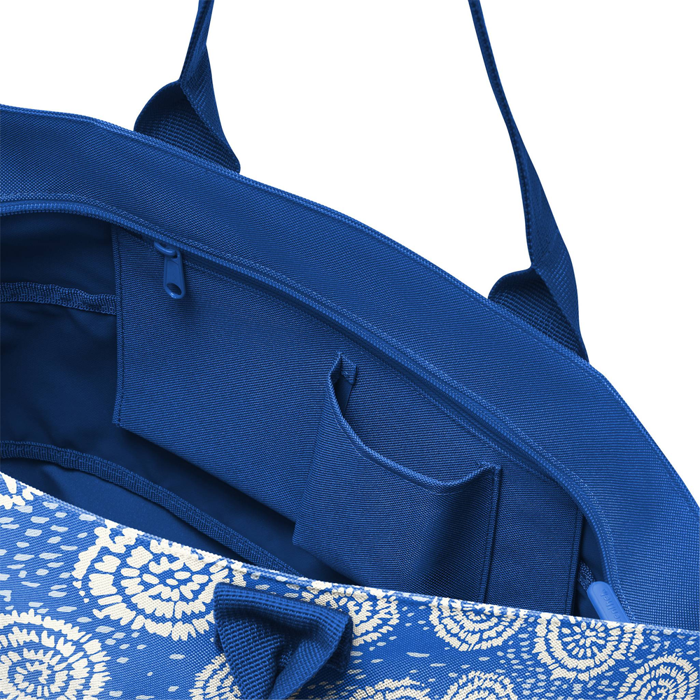 reisenthel - shopper e1 - batik strong blue