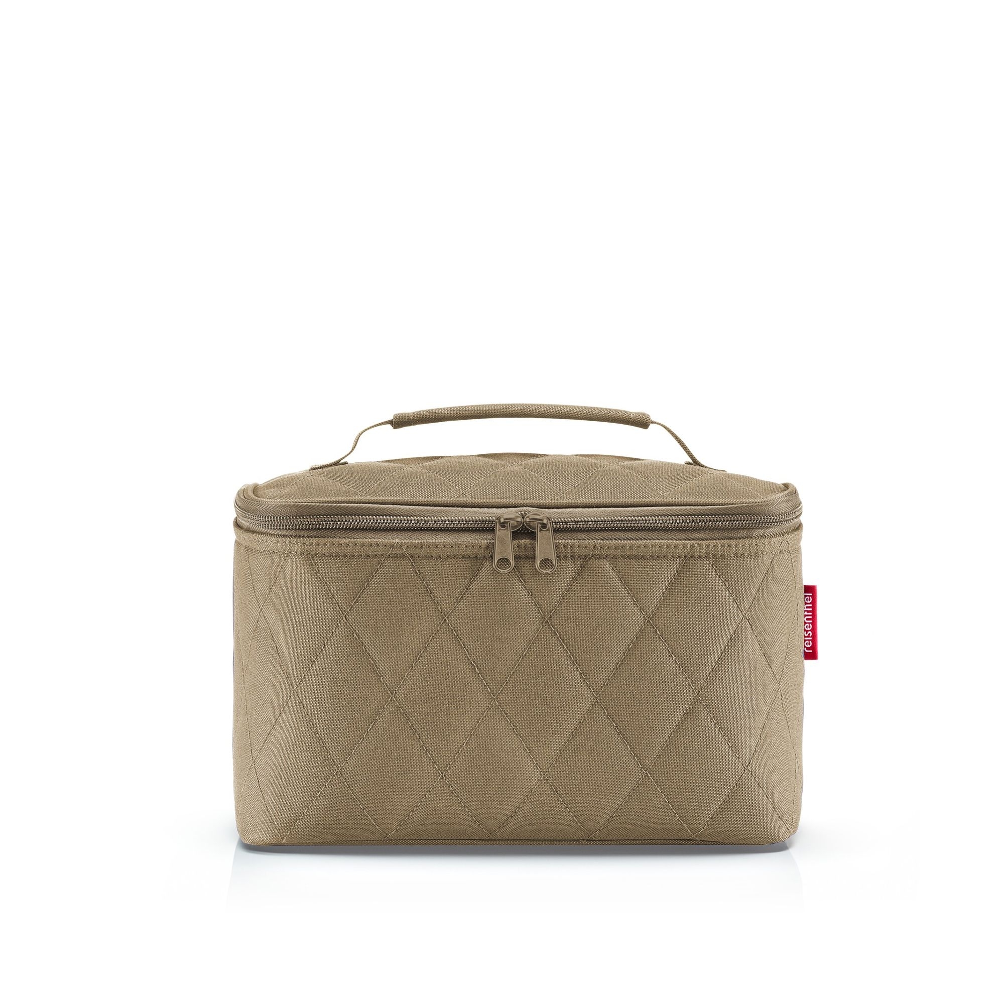 reisenthel - cosmetic case - rhombus olive